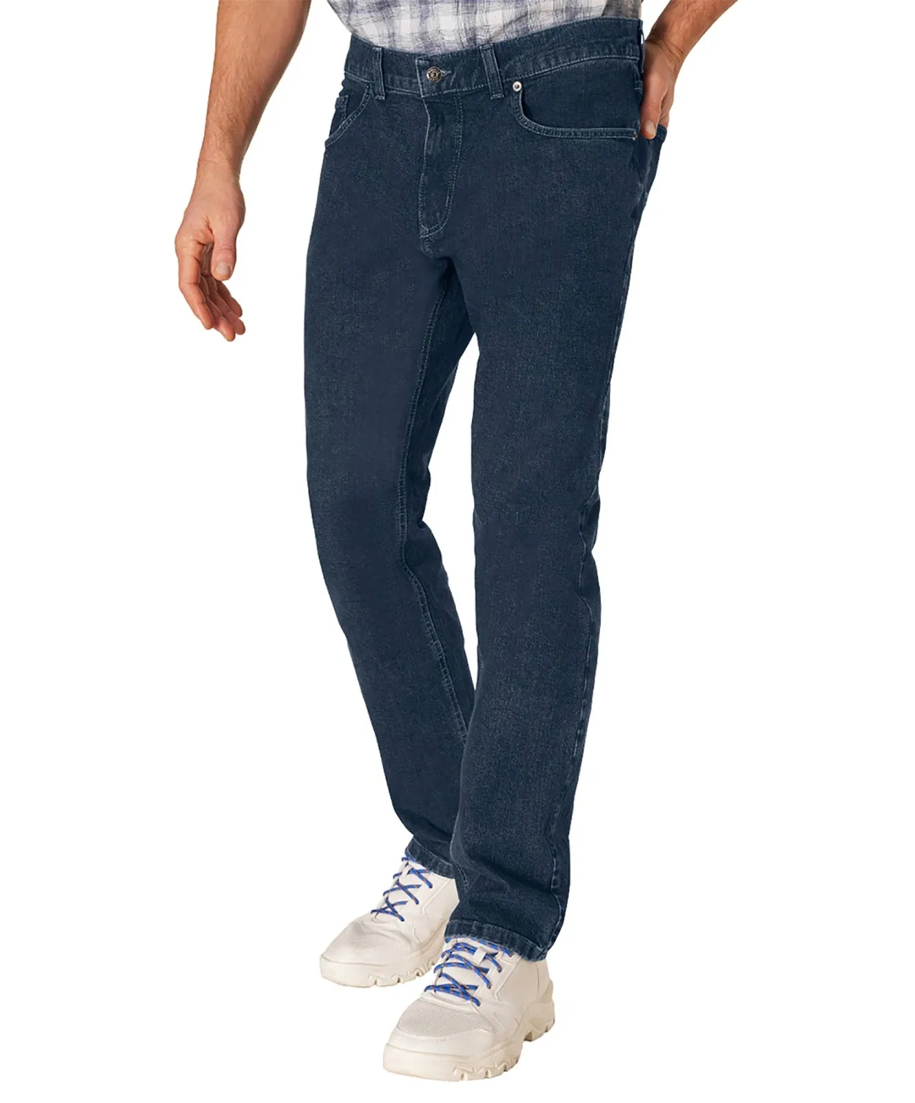 Pioneer Straight Jeans Ron in Dark Blue Stonewash