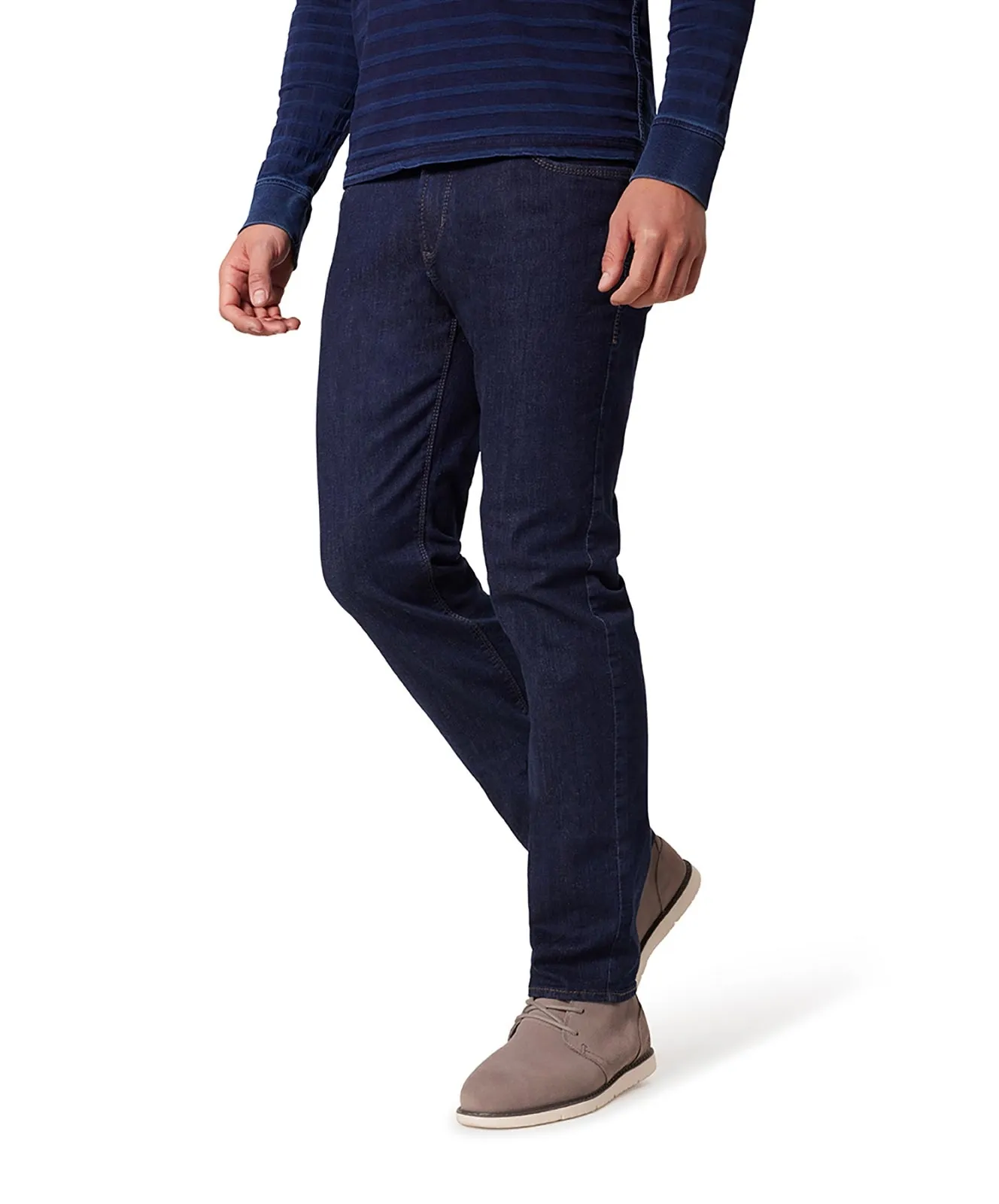 Pioneer Straight Jeans Thomas 1601 in Dark Blue Stonewash