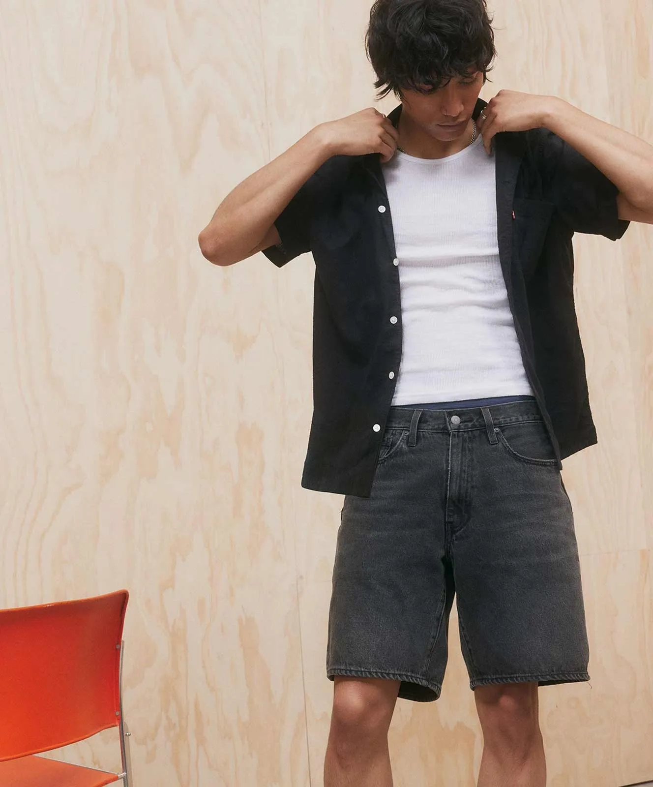 Levis Jeans Shorts 468 Loose Shorts in We Got Motion