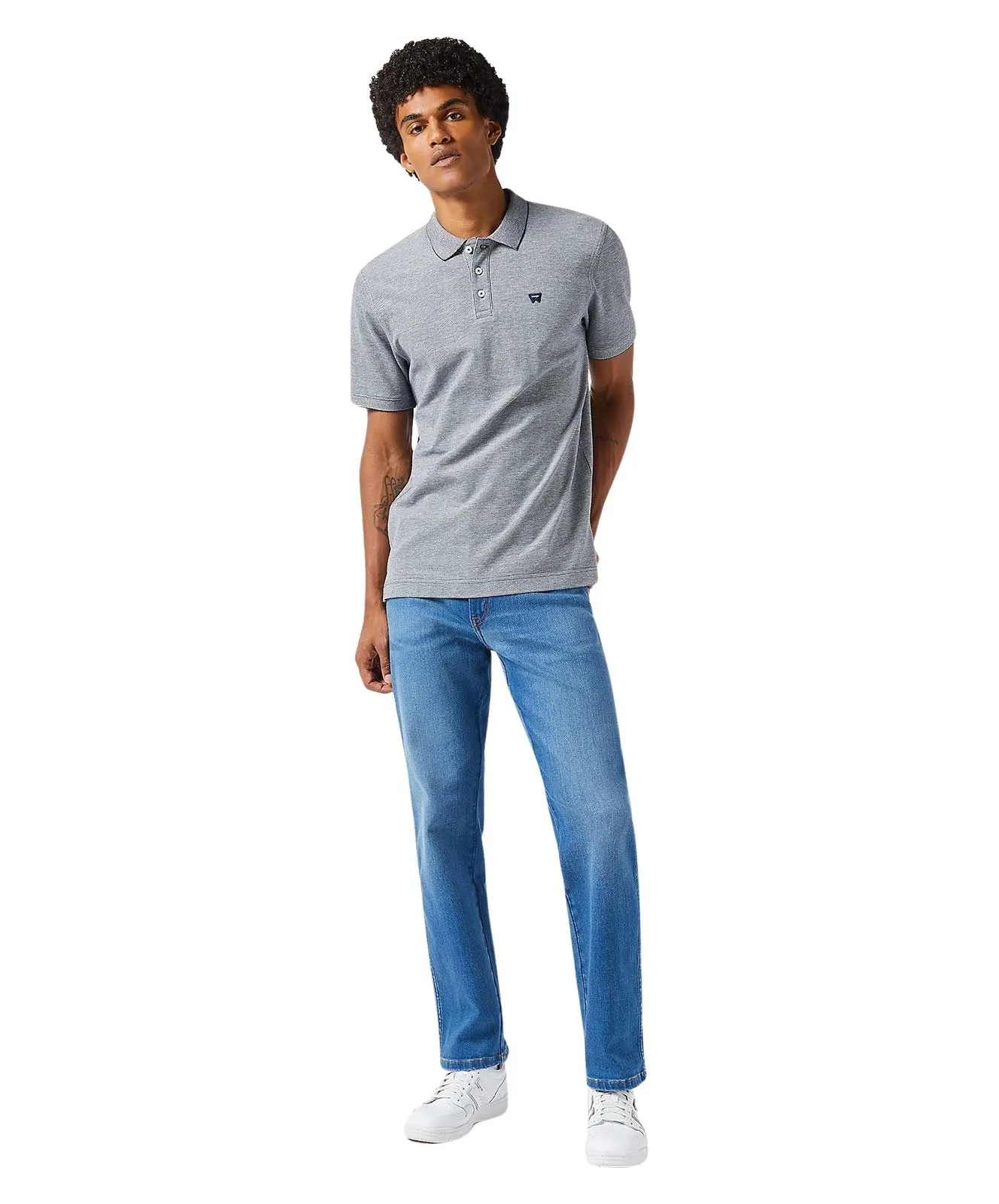 Wrangler Straight Jeans Texas Stretch in Rustic