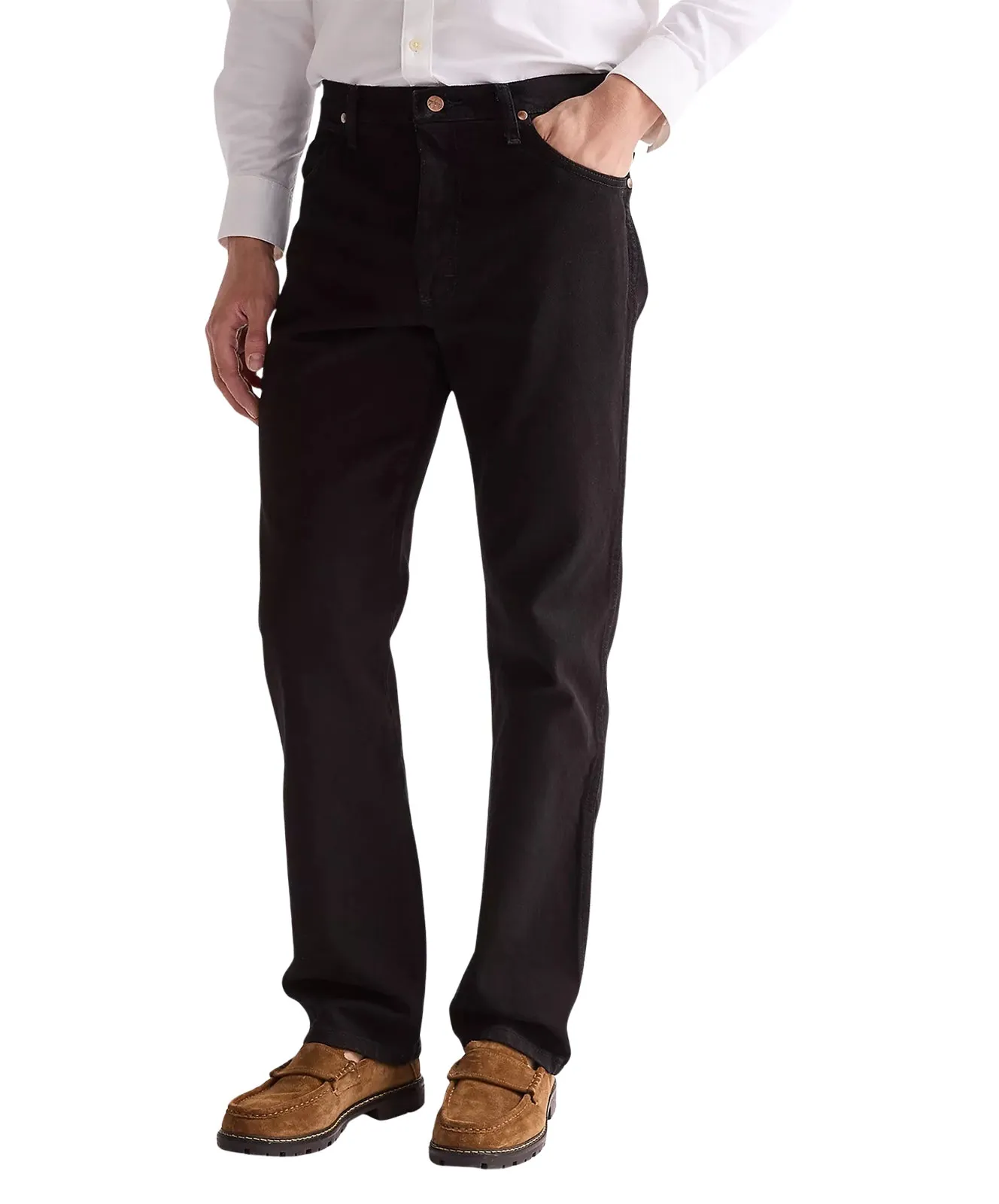 Wrangler Bootcut Jeans 13MWZ in Shadow Black