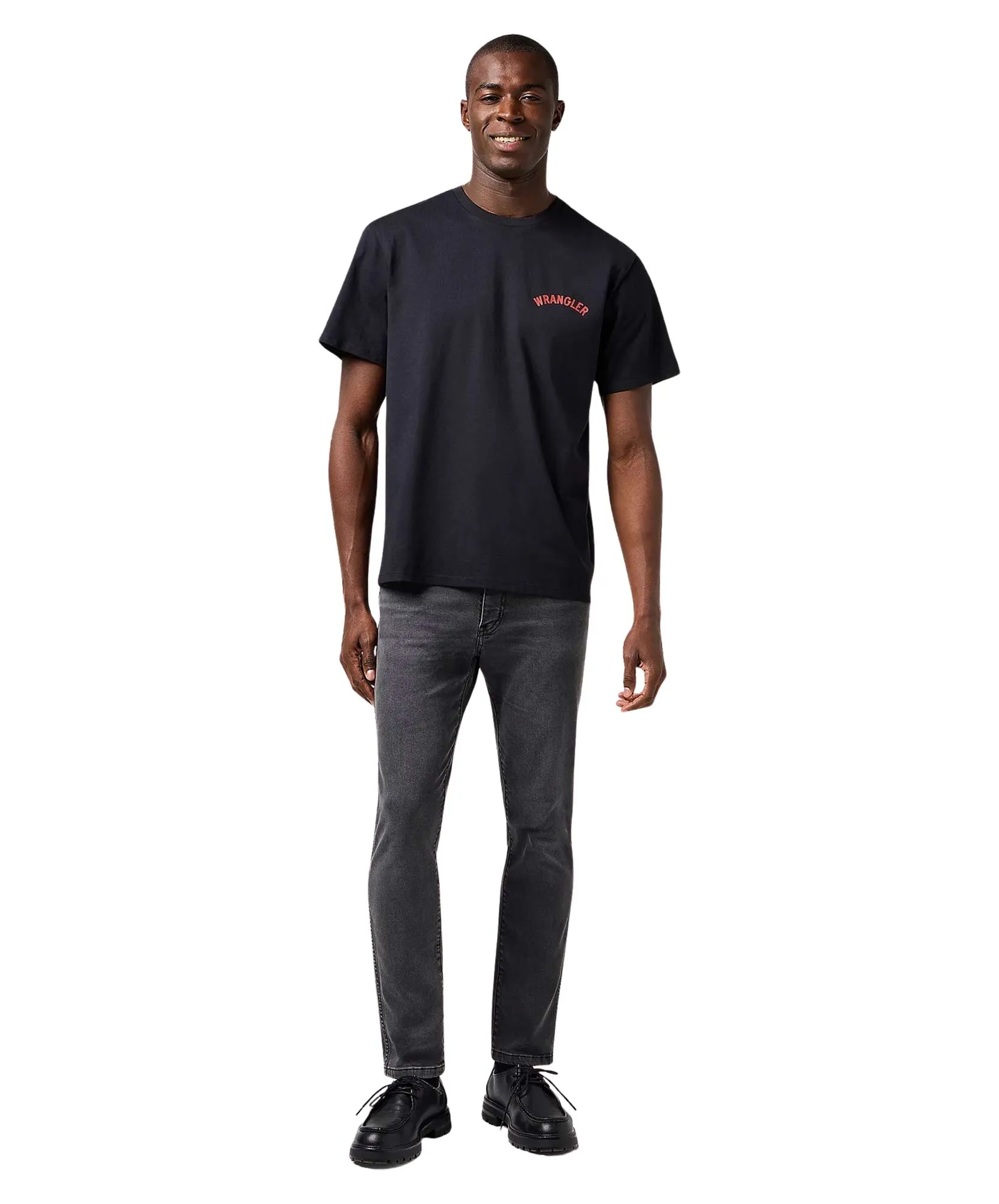 Wrangler Tapered Jeans Larston in Whispered Wash
