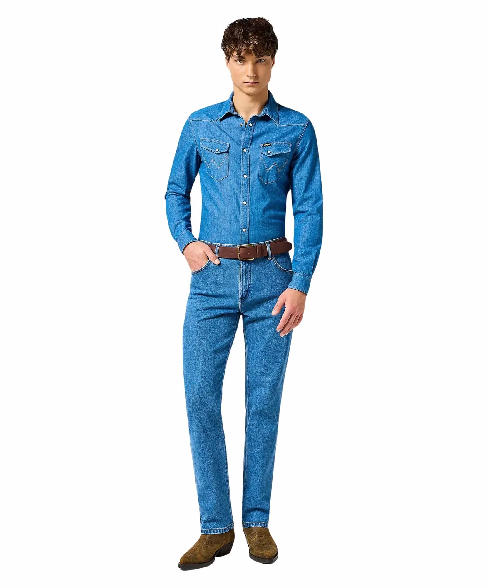 Wrangler Texas Stretch Jeans in Desert Mirage