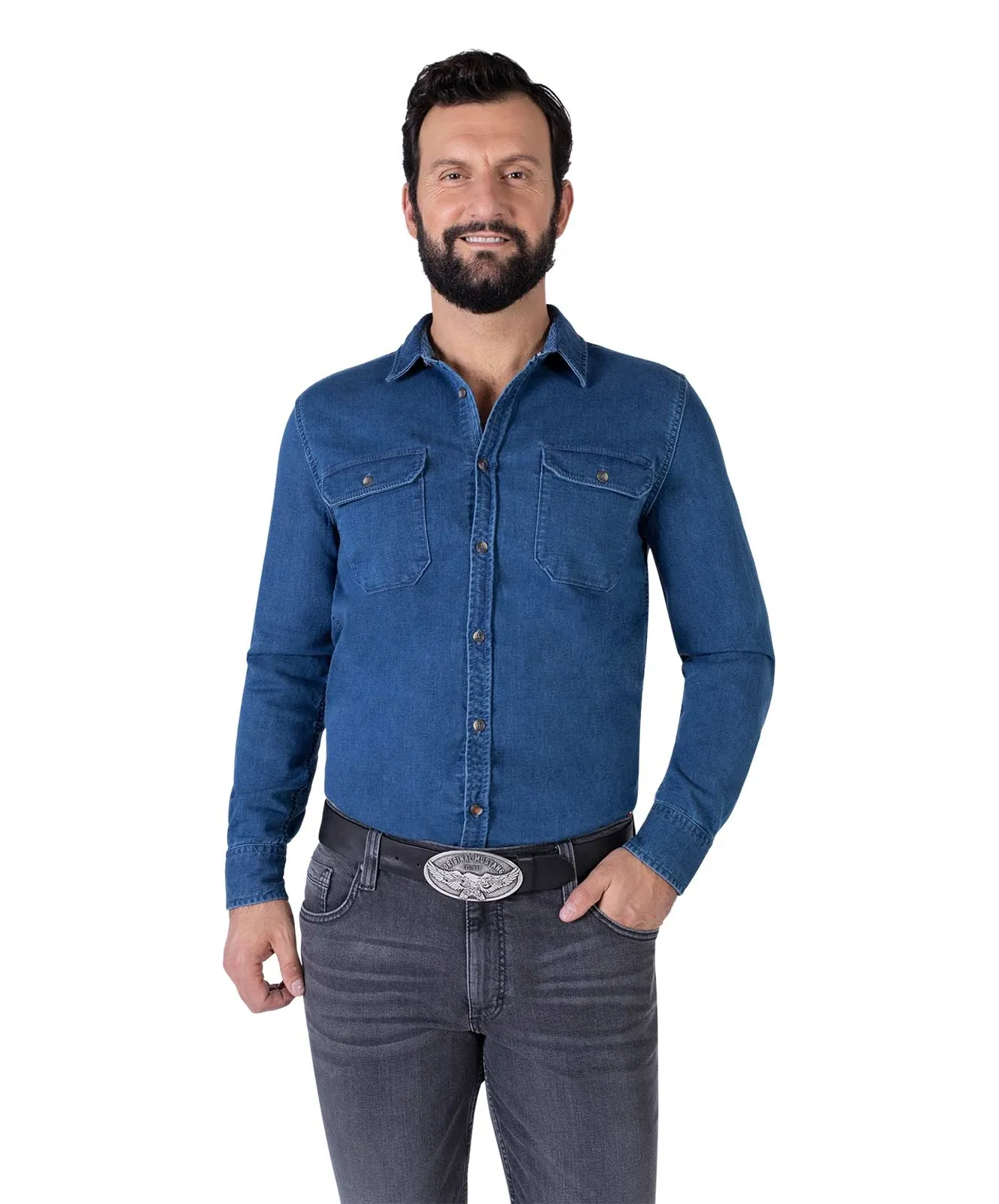 Mustang Koppelgürtel 40 Mm Gürtel MG2069R13 in Black