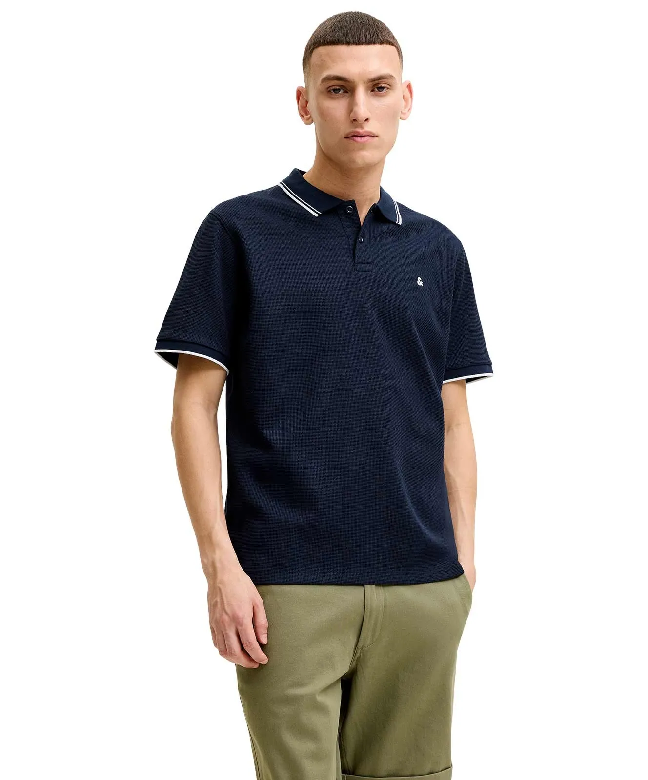 Jack & Jones Poloshirt Austin Polo in Sky Captain
