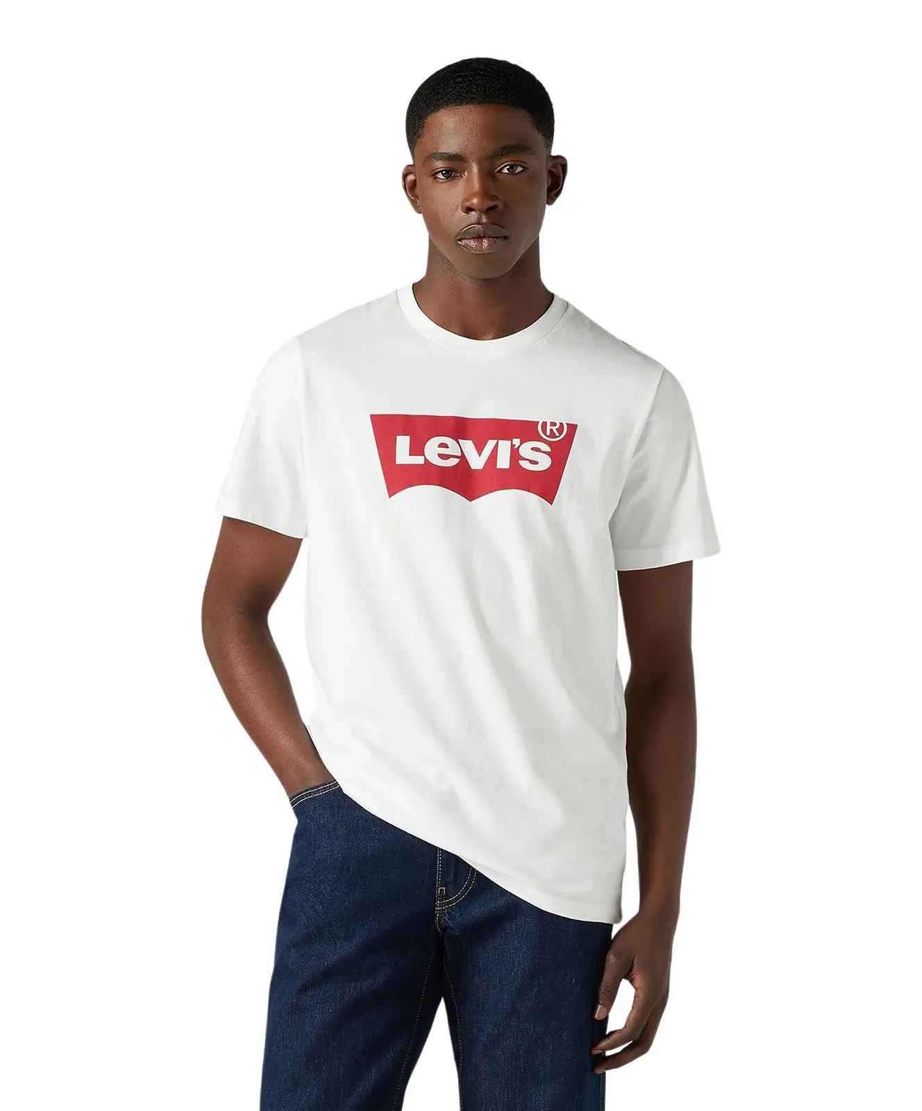 Levis Logoshirt Batwing Tee in White