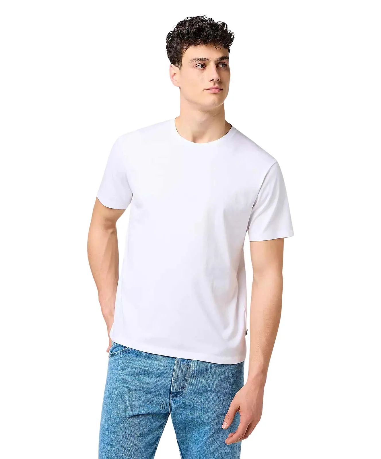 Wrangler T-Shirt 3 Pack Tee in White Navy Black
