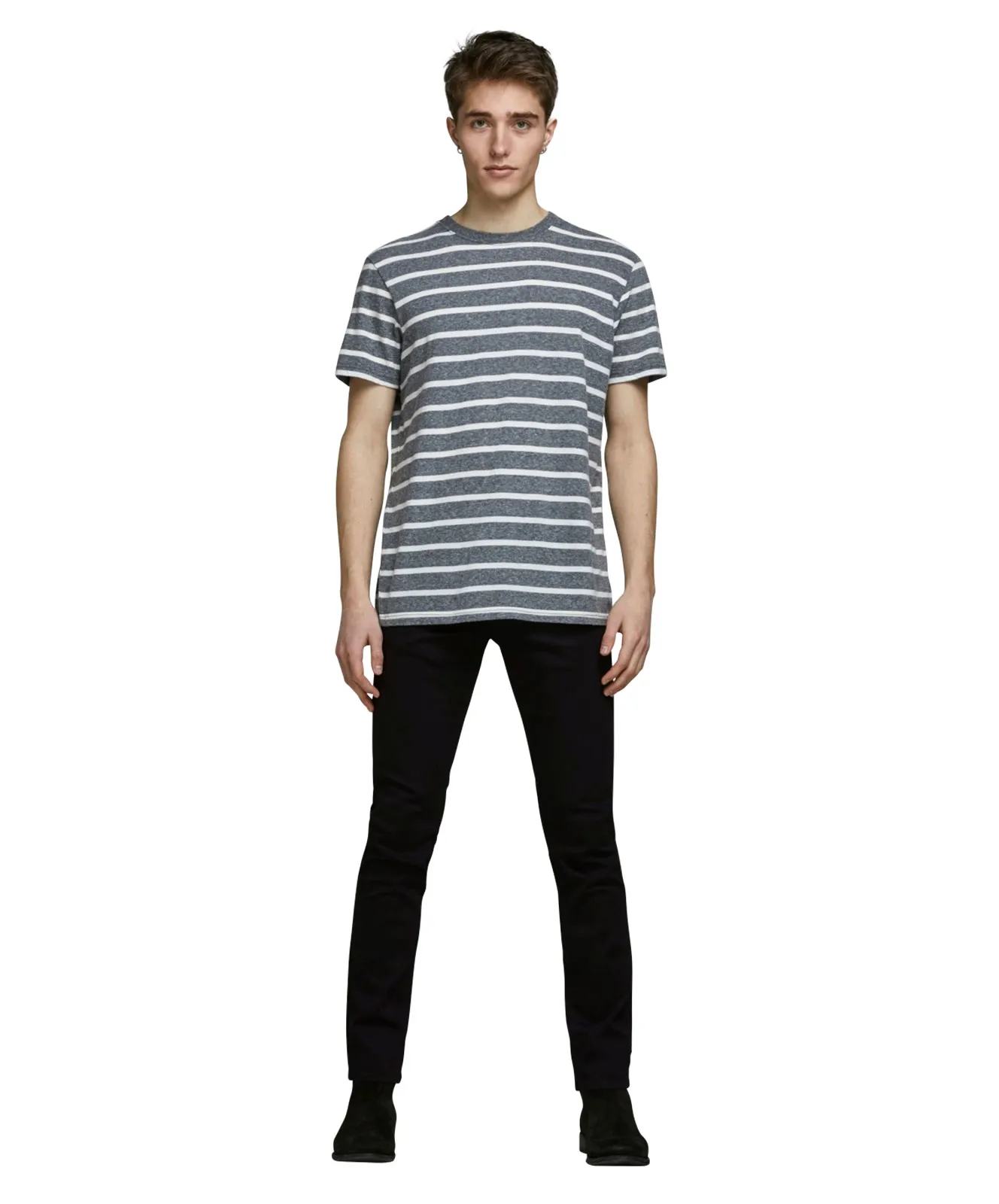 Jack & Jones Slim Fit Jeans Glenn Icon in Black Denim