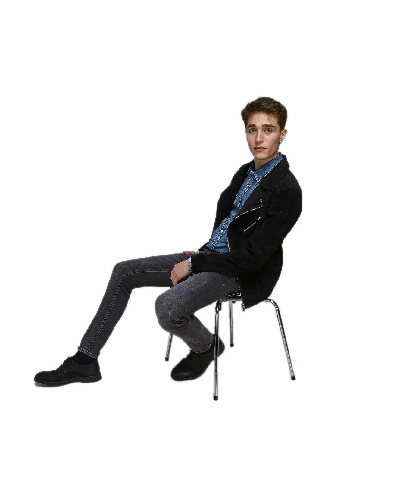 Jack & Jones Slim Fit Jeans Glenn Original in Black Denim