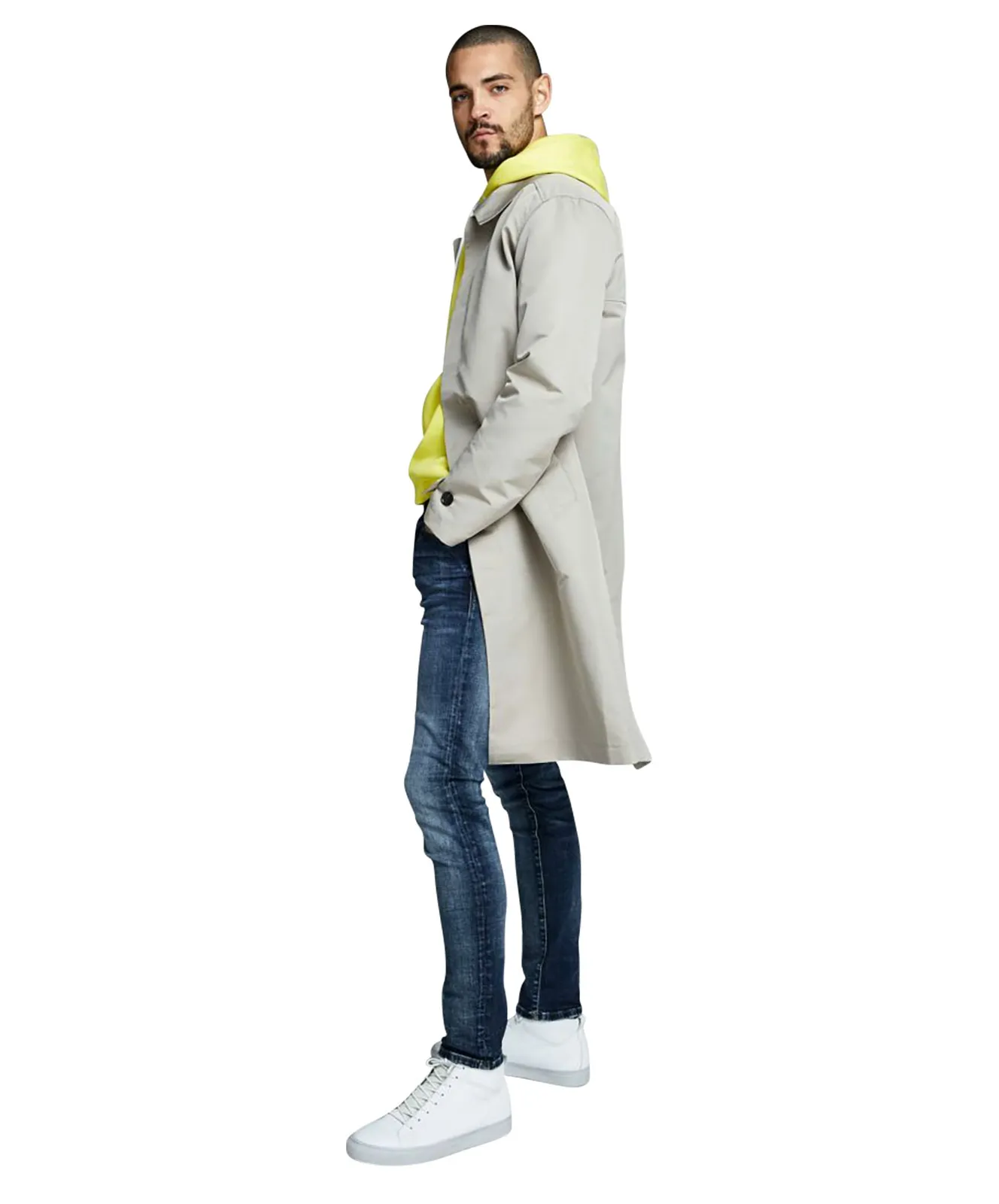 Jack & Jones Slim Fit Jeans Glenn Original in Blue Denim