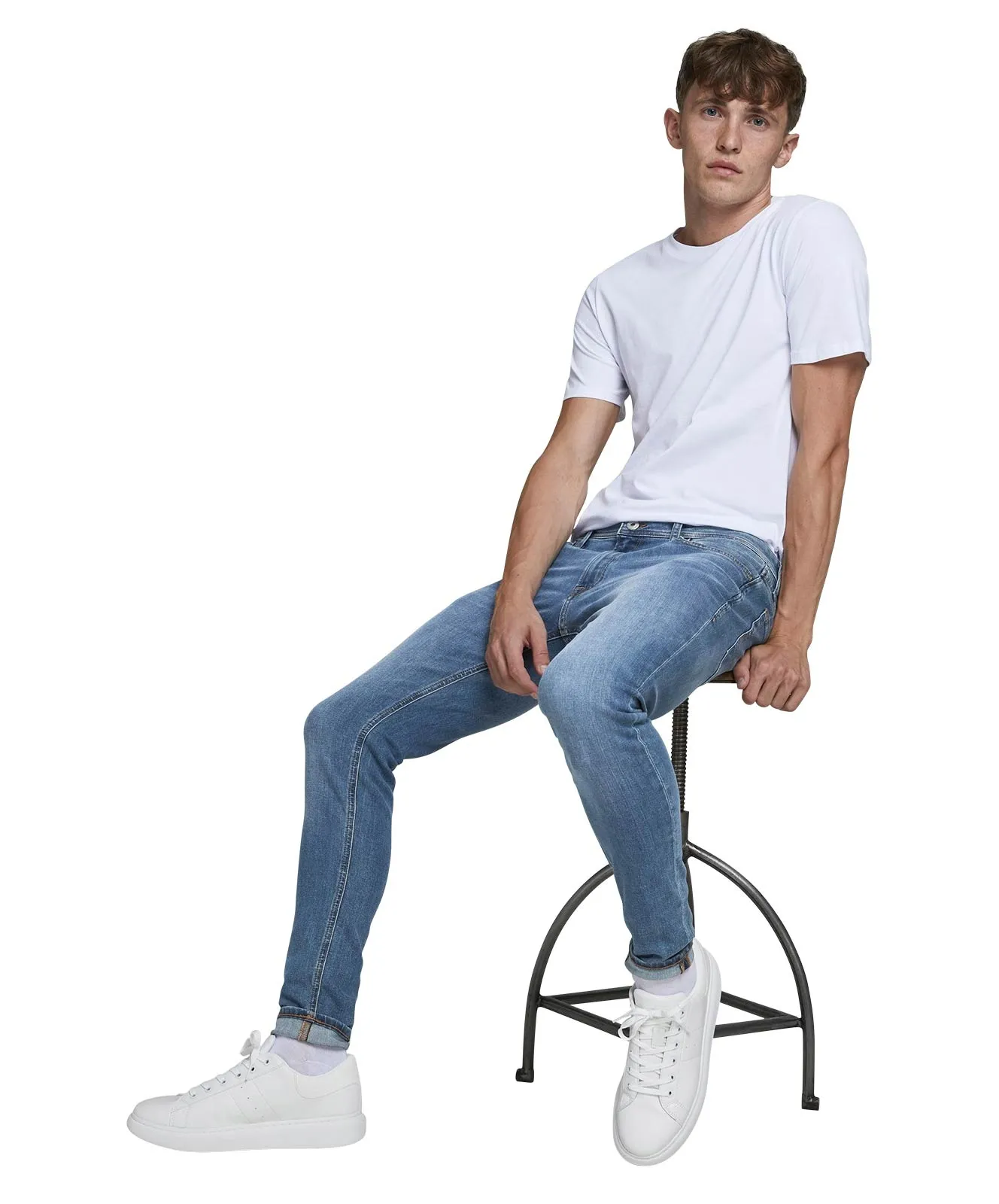 Jack & Jones Skinny Jeans Tom Orginal in Blue Denim