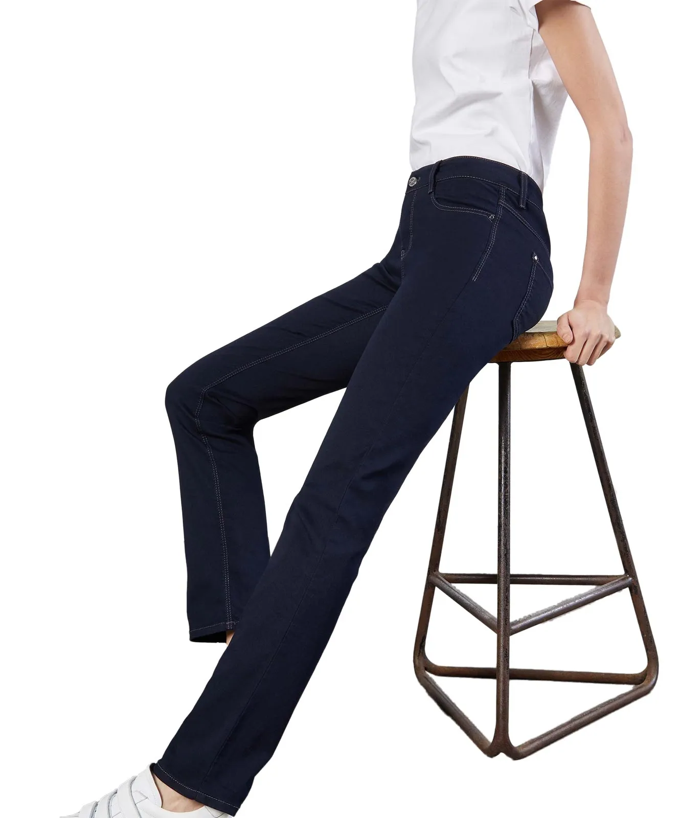 MAC Straight Jeans Dream in Dark Rinsewash