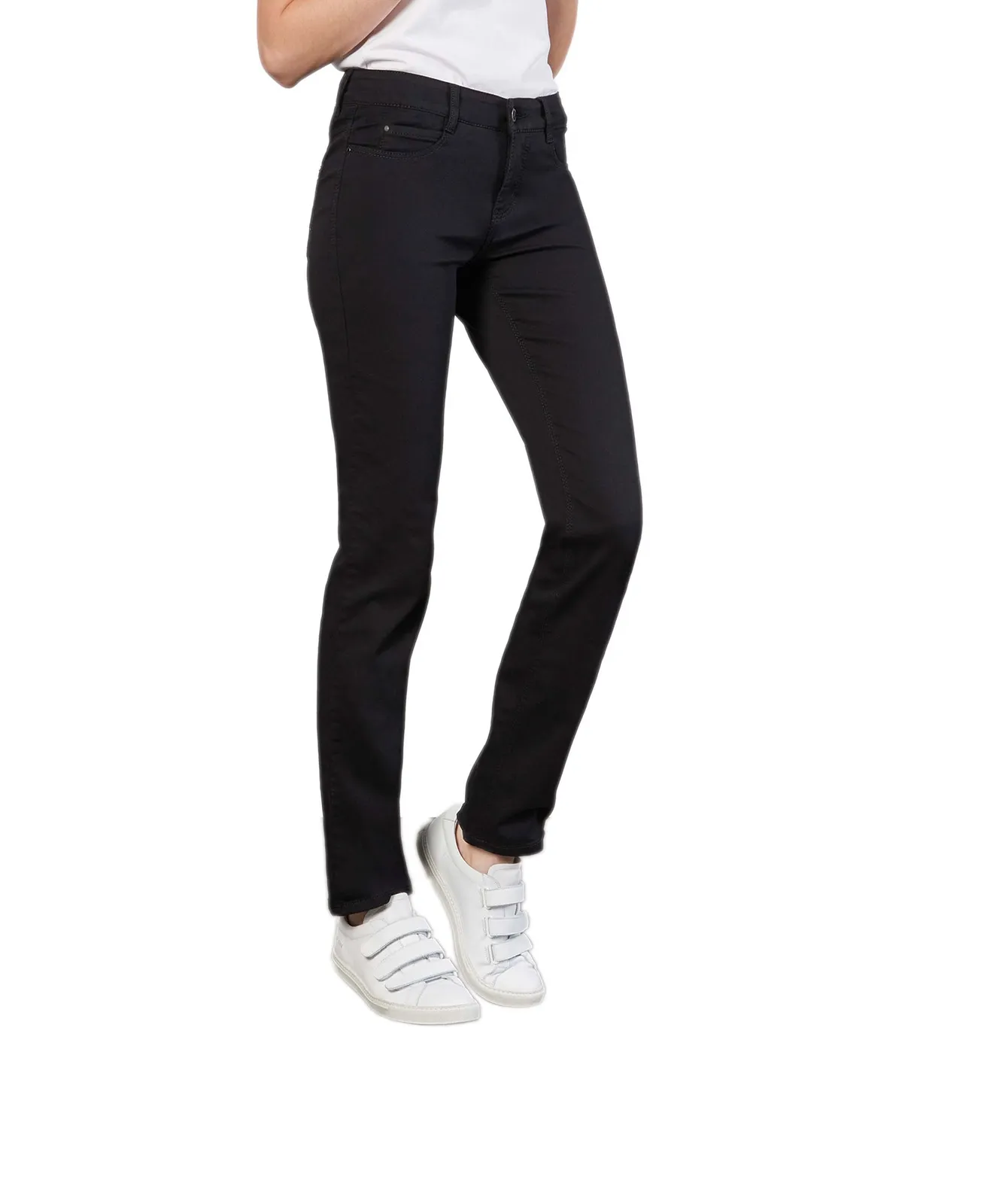 MAC Straight Jeans Dream in Black Black
