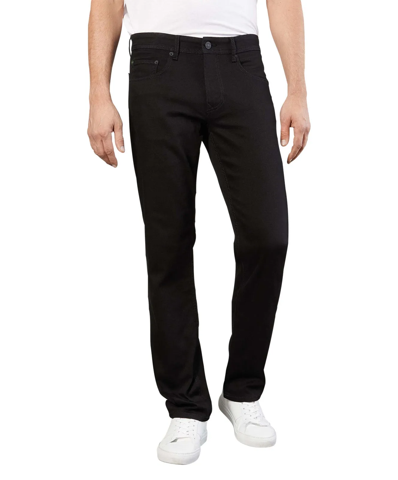 MAC Straight Jeans Arne in Stay Black Black