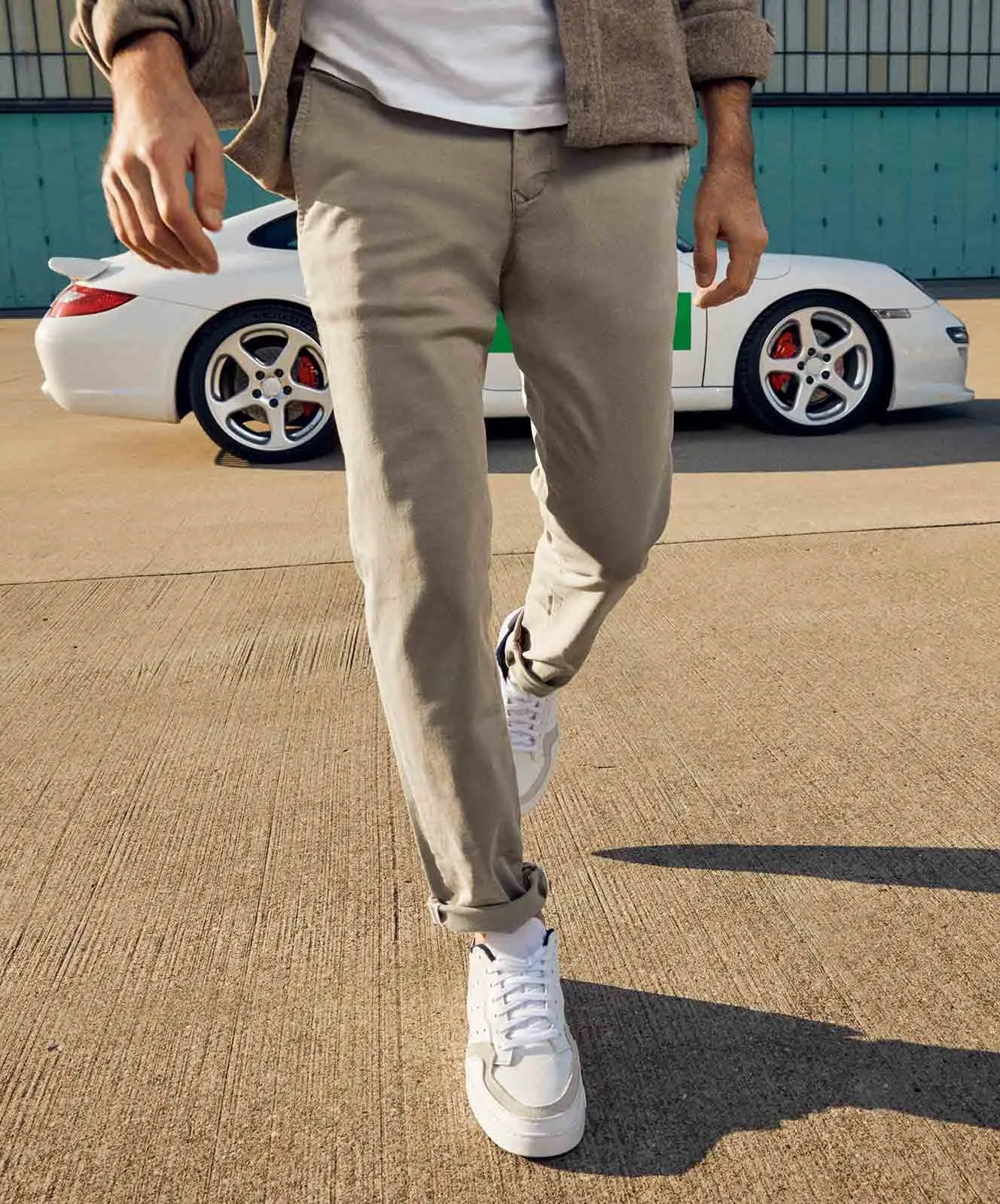 MAC Chino Hose Drivers Pants in Hazelnut