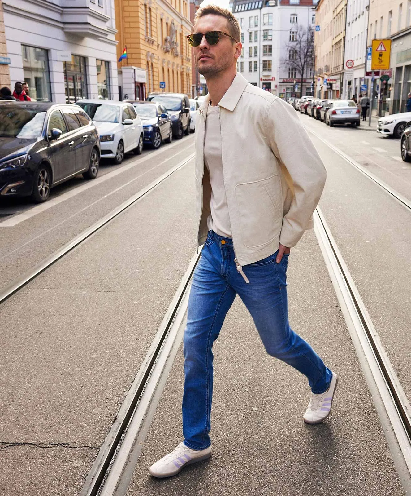 MAC Slim Fit Jeans Ultimate Driver Jeans in Venice Blue Used