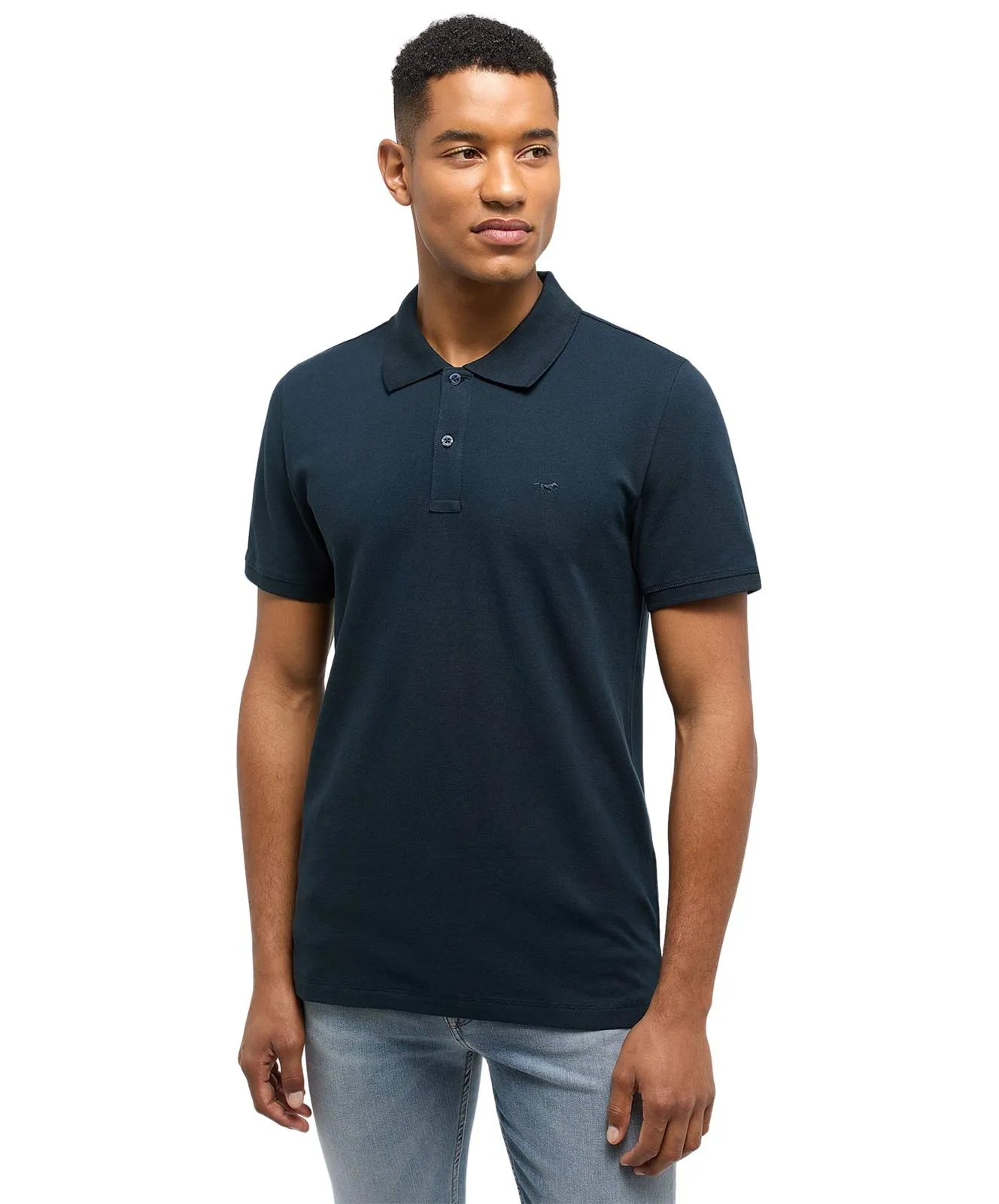 Mustang Poloshirt Polo Shirt in Carbon
