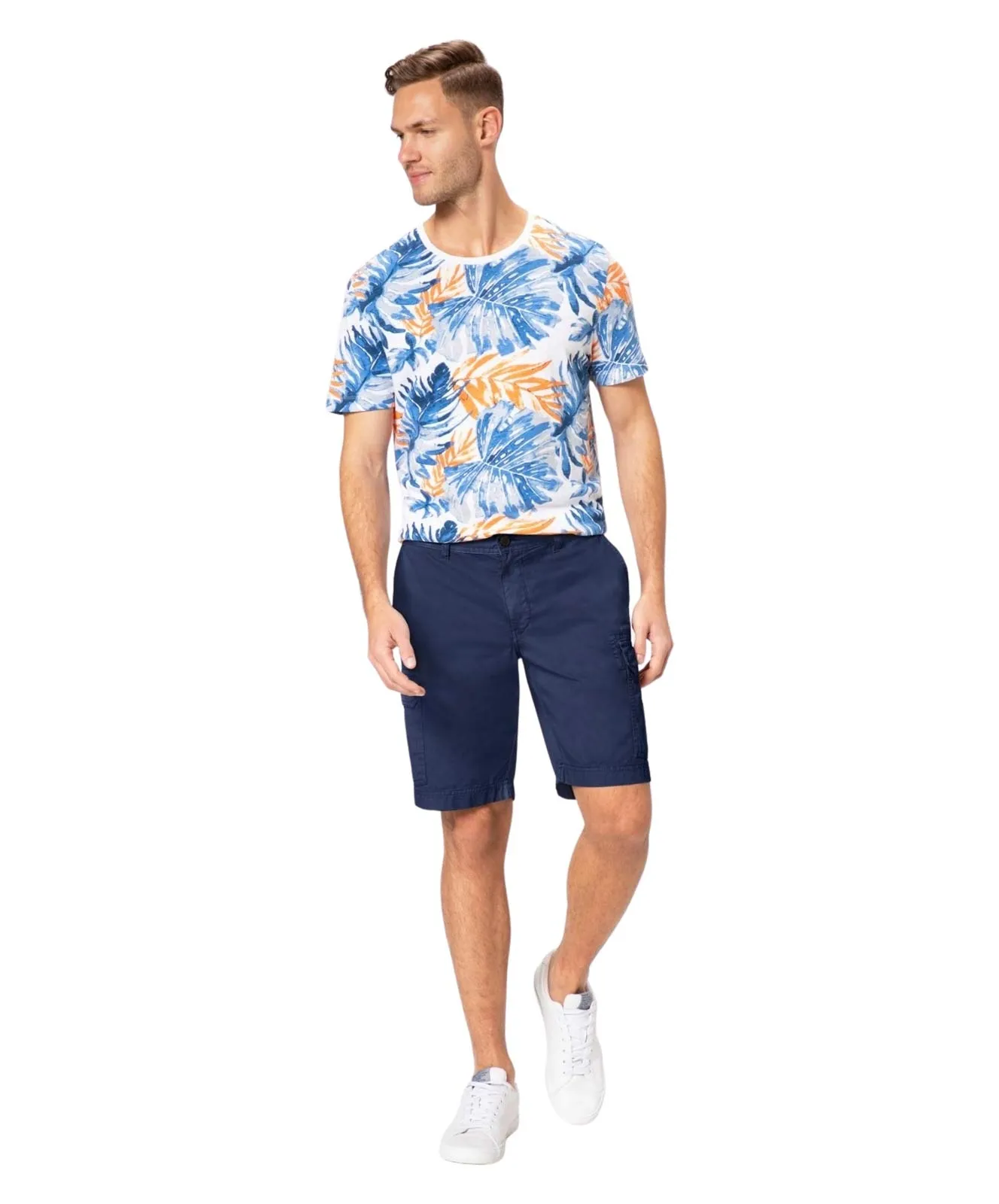 Paddocks Jeans Shorts Bob Cargo Bermuda in Navy