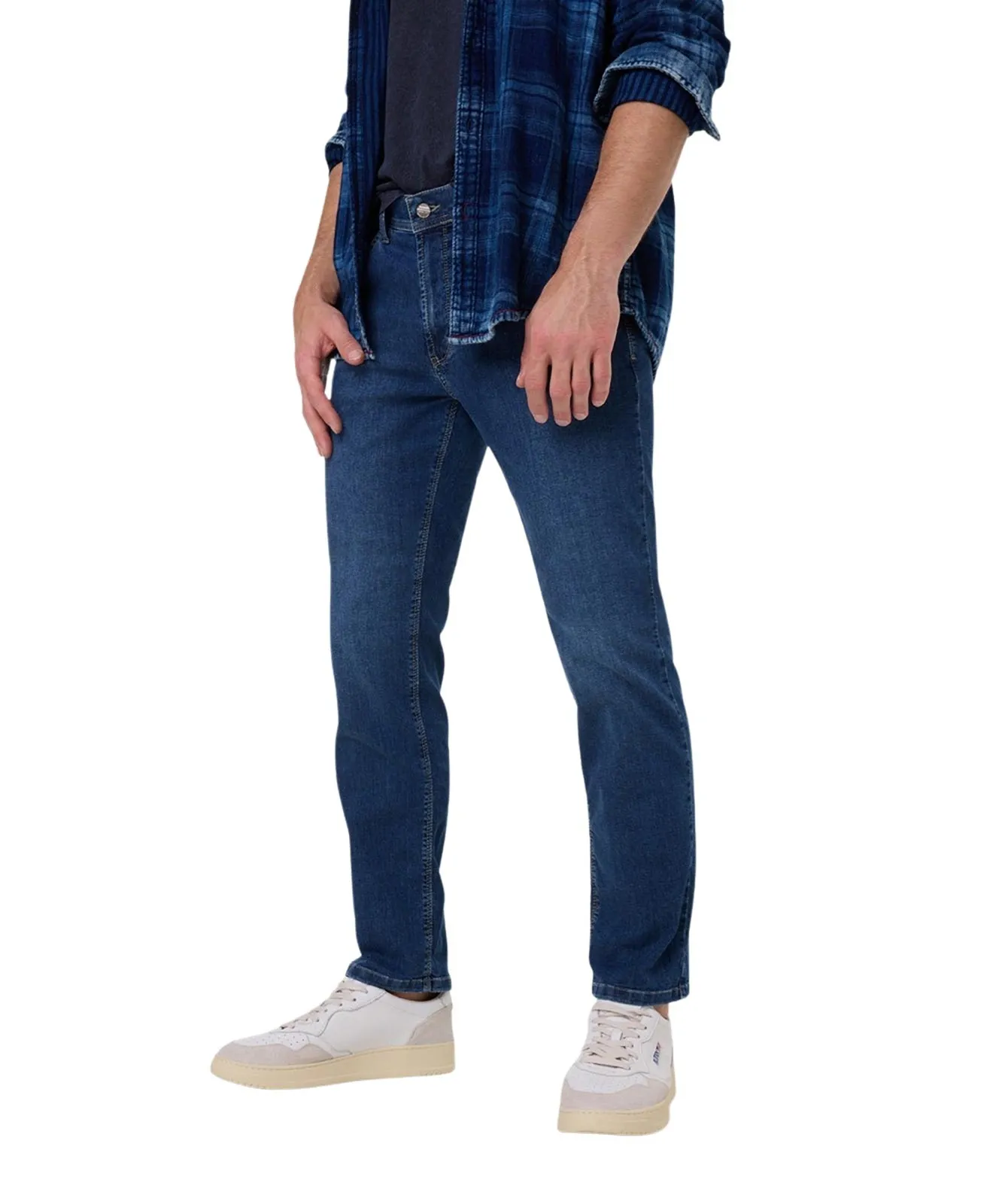 Pioneer Rando 1680 Megaflex Jeans in blauer Waschung
