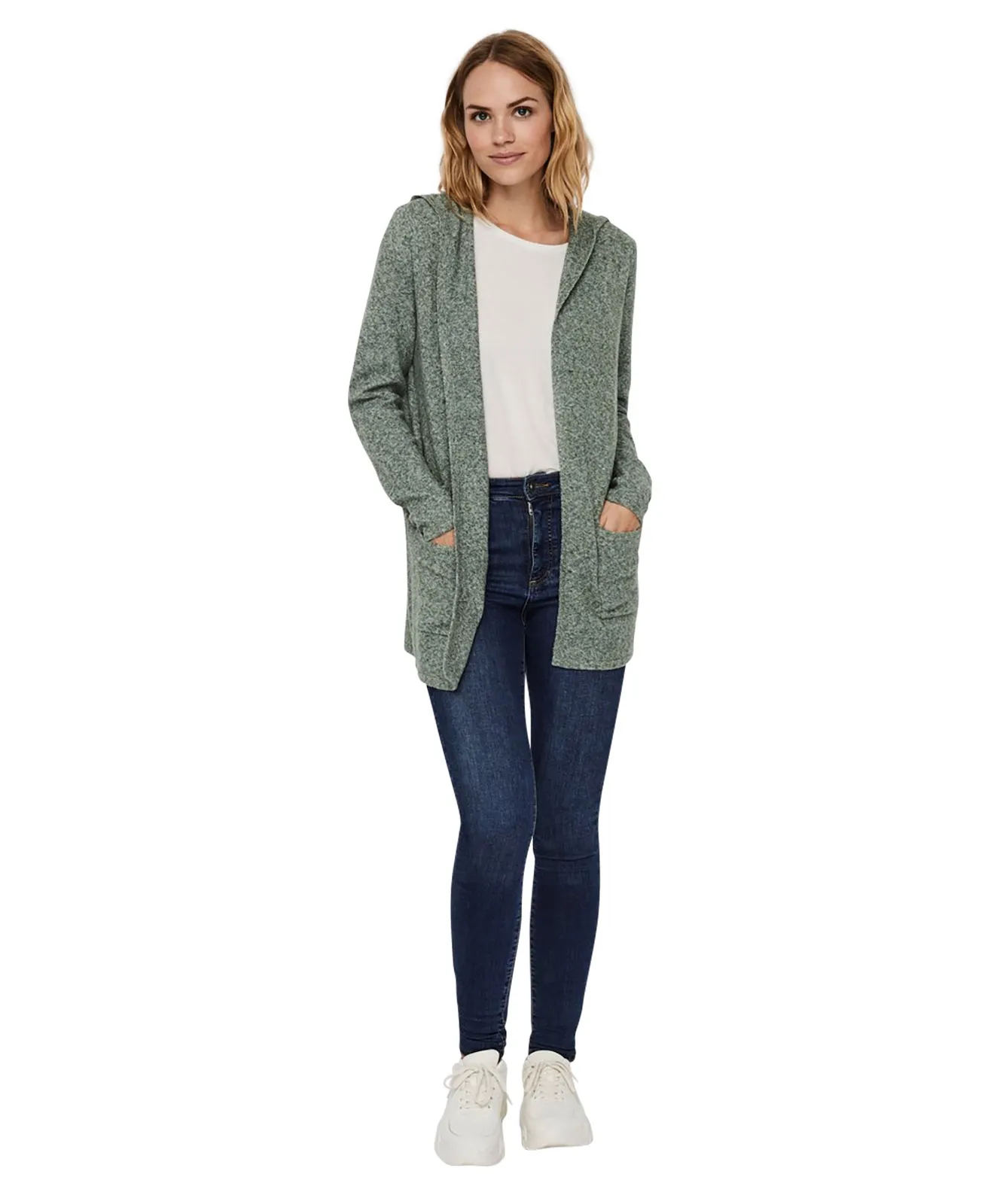 Vero Moda Strickjacke Doffy in Laurel Wreath