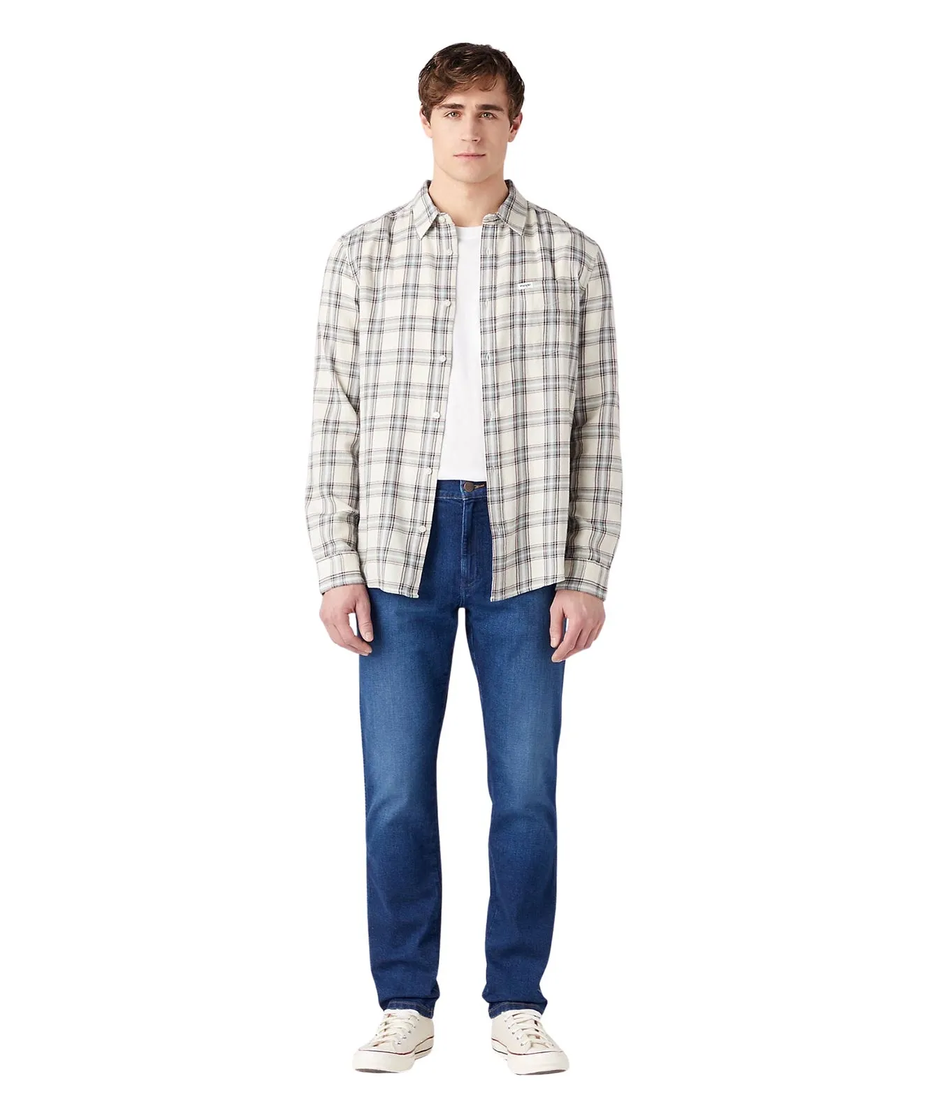 Wrangler Straight Jeans River in Far Away