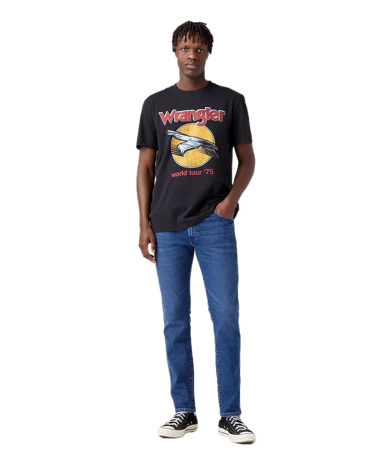 Wrangler Tapered Jeans Larsten in Country Boy