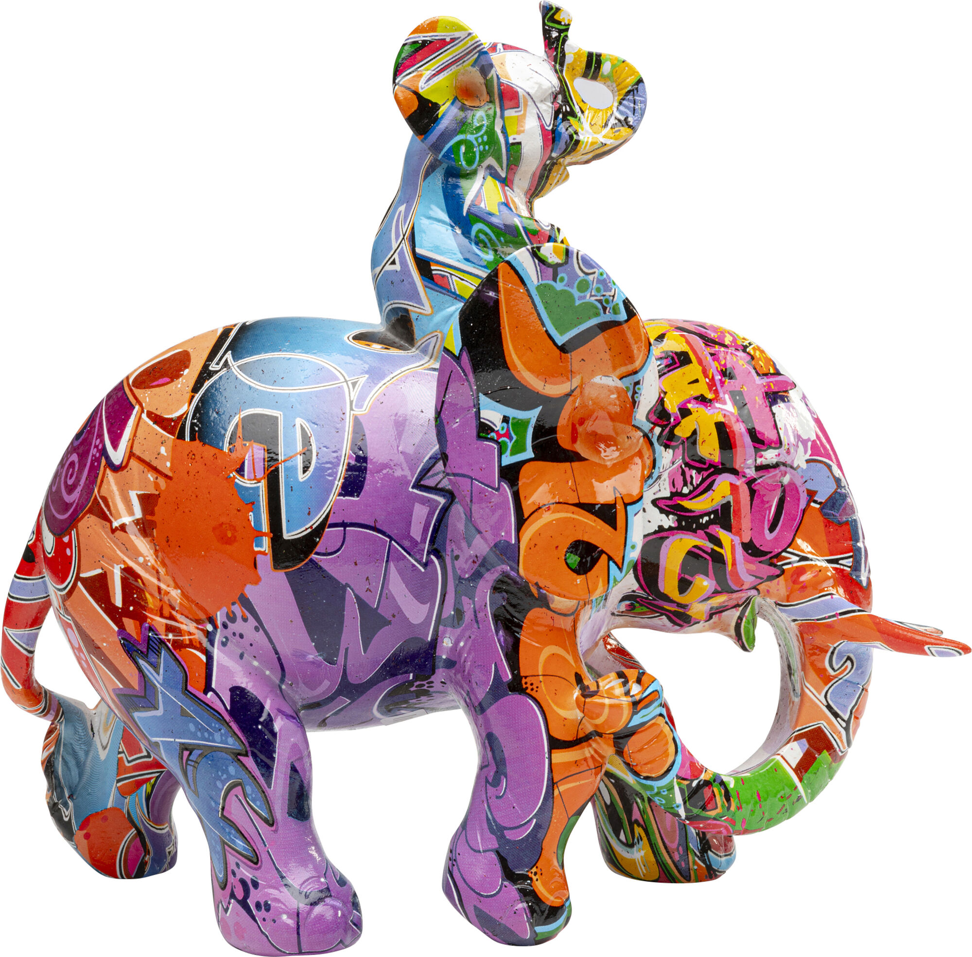 Deko Figur Elefant Dumbo Uno Graffiti