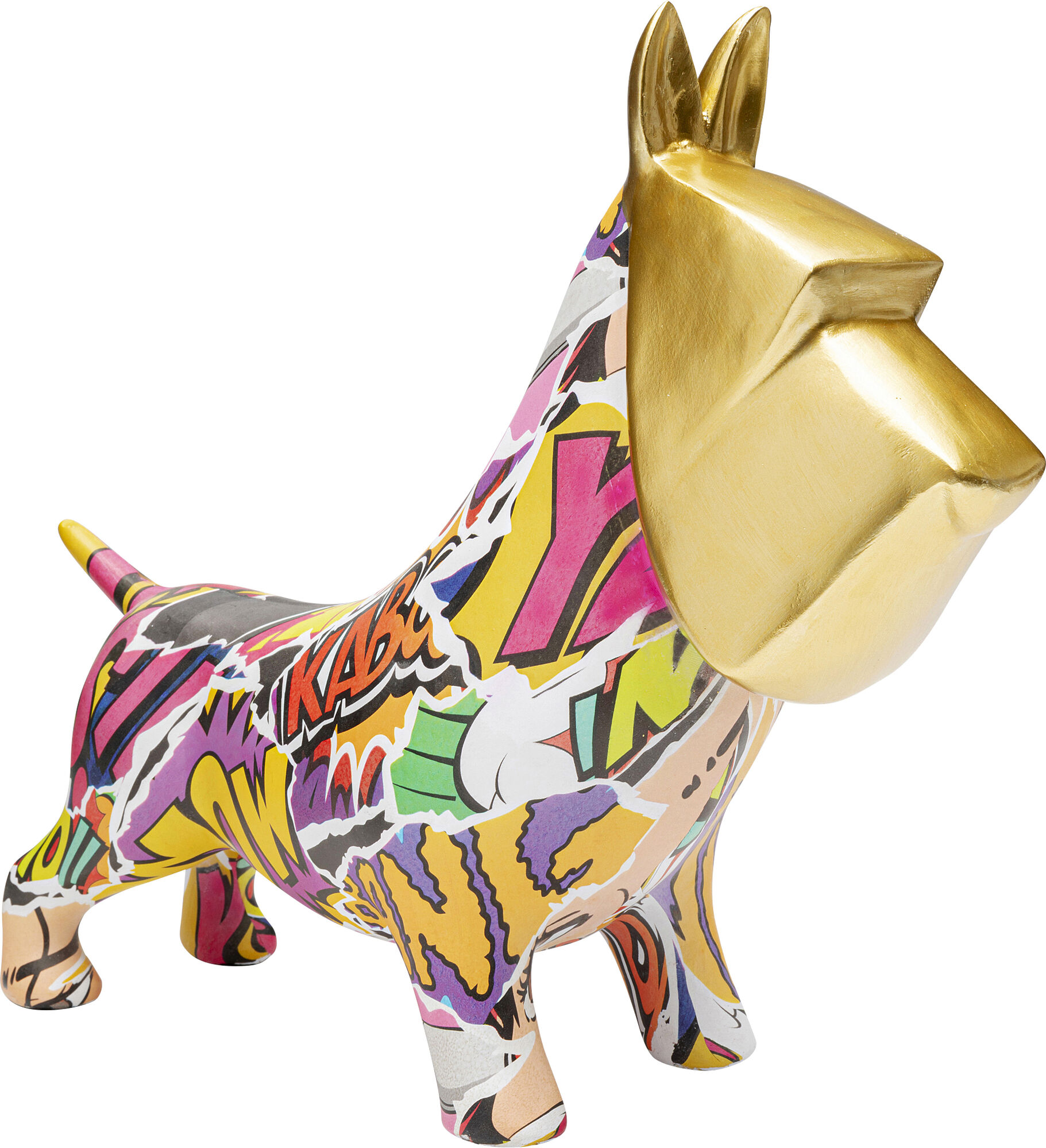 Deko Figur Graffiti Pixel Dog 35cm