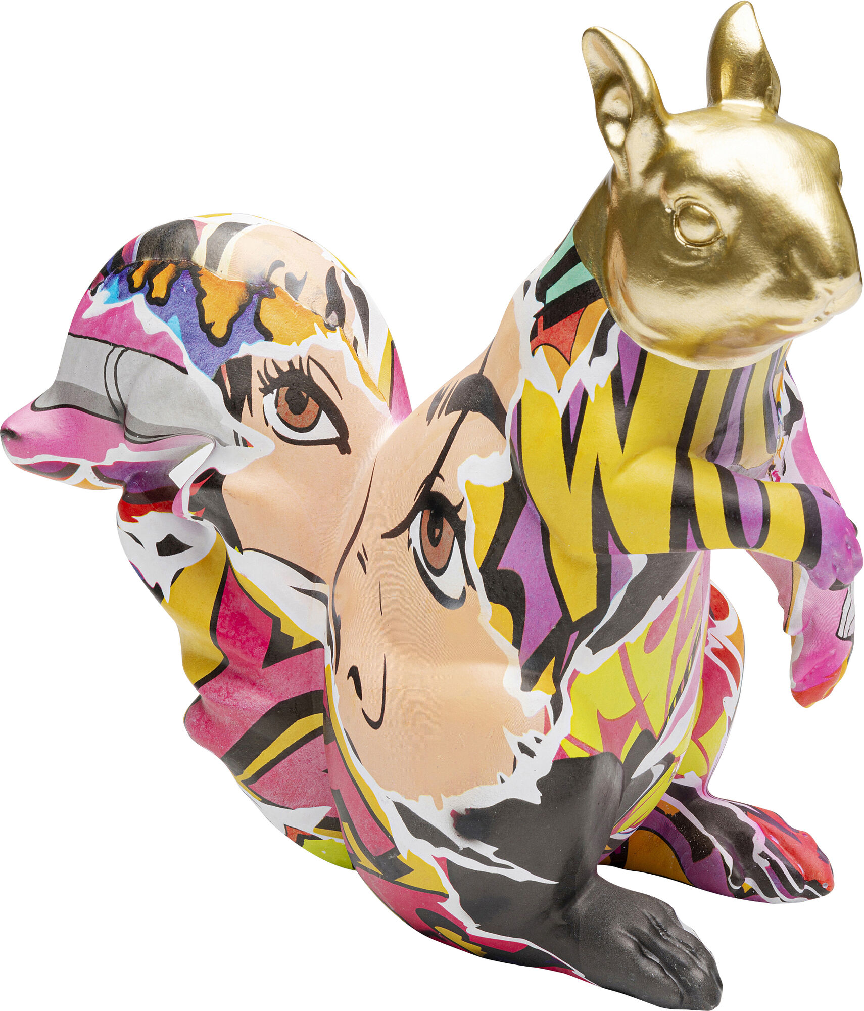 Deko Figur Graffiti Squirrel 22cm
