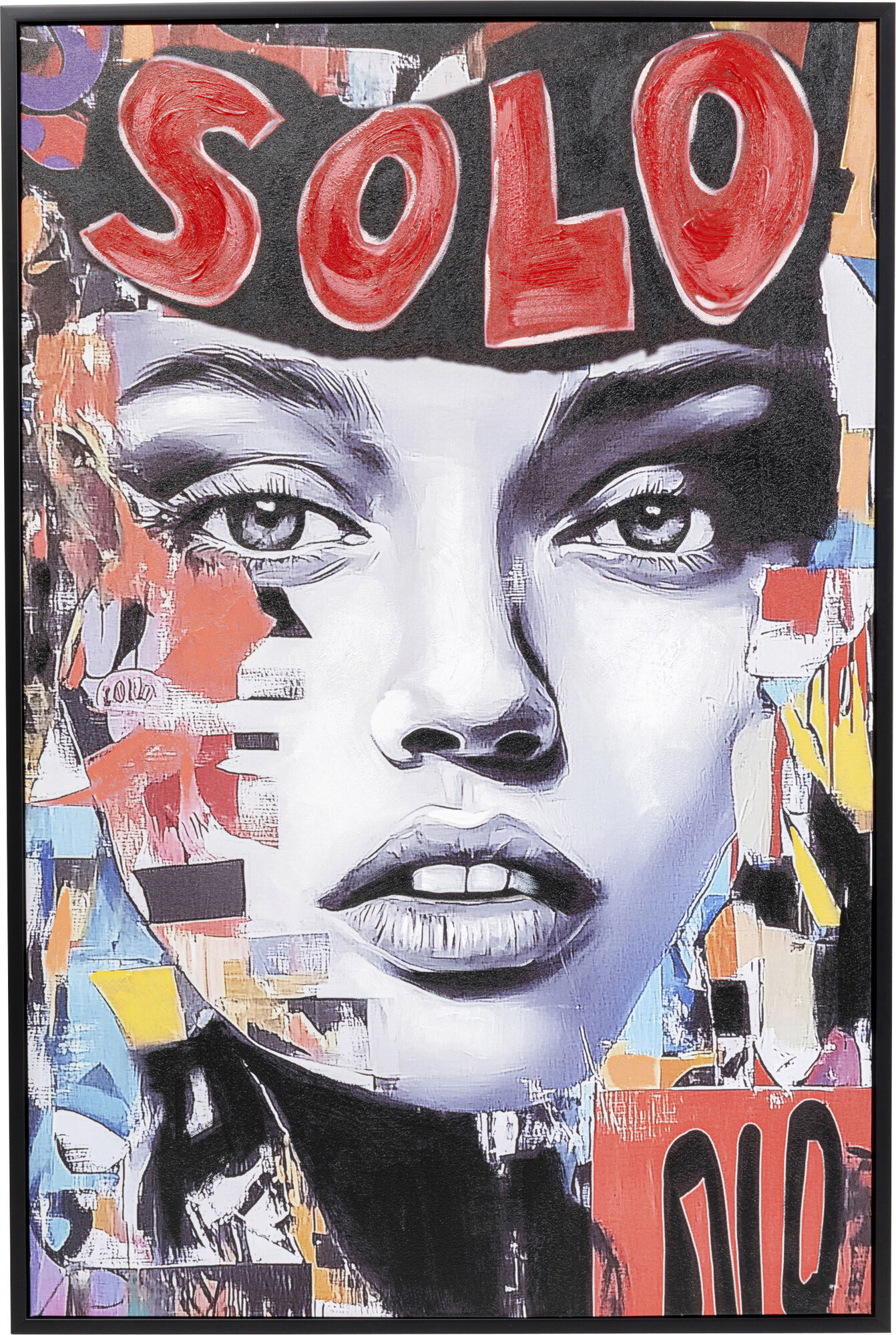 Gerahmtes Bild Seventies Collage 50x40cm