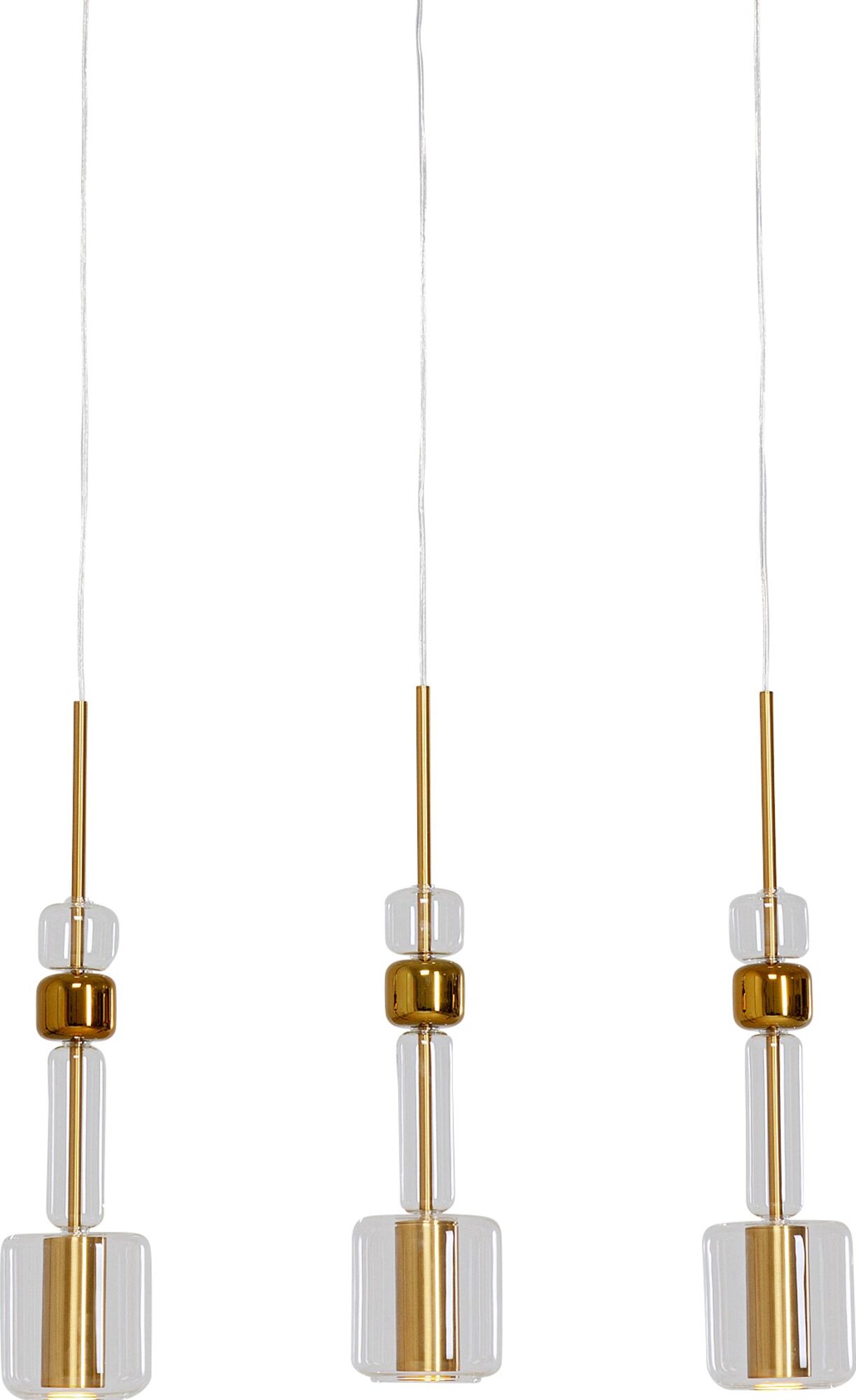 Hängeleuchte Candy Bar Gold 70cm