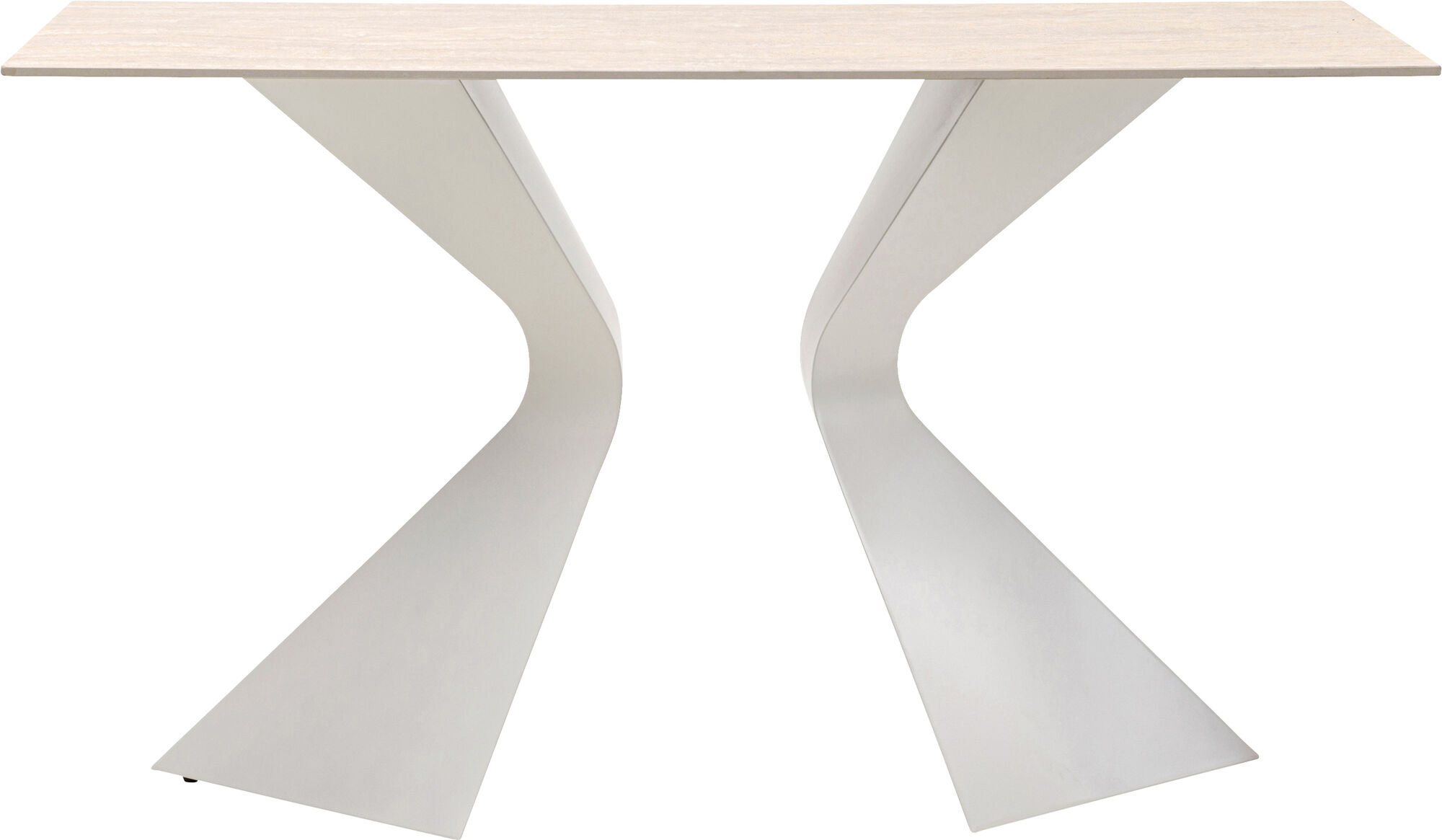 Konsole Gloria Travertin Greige 140x81cm