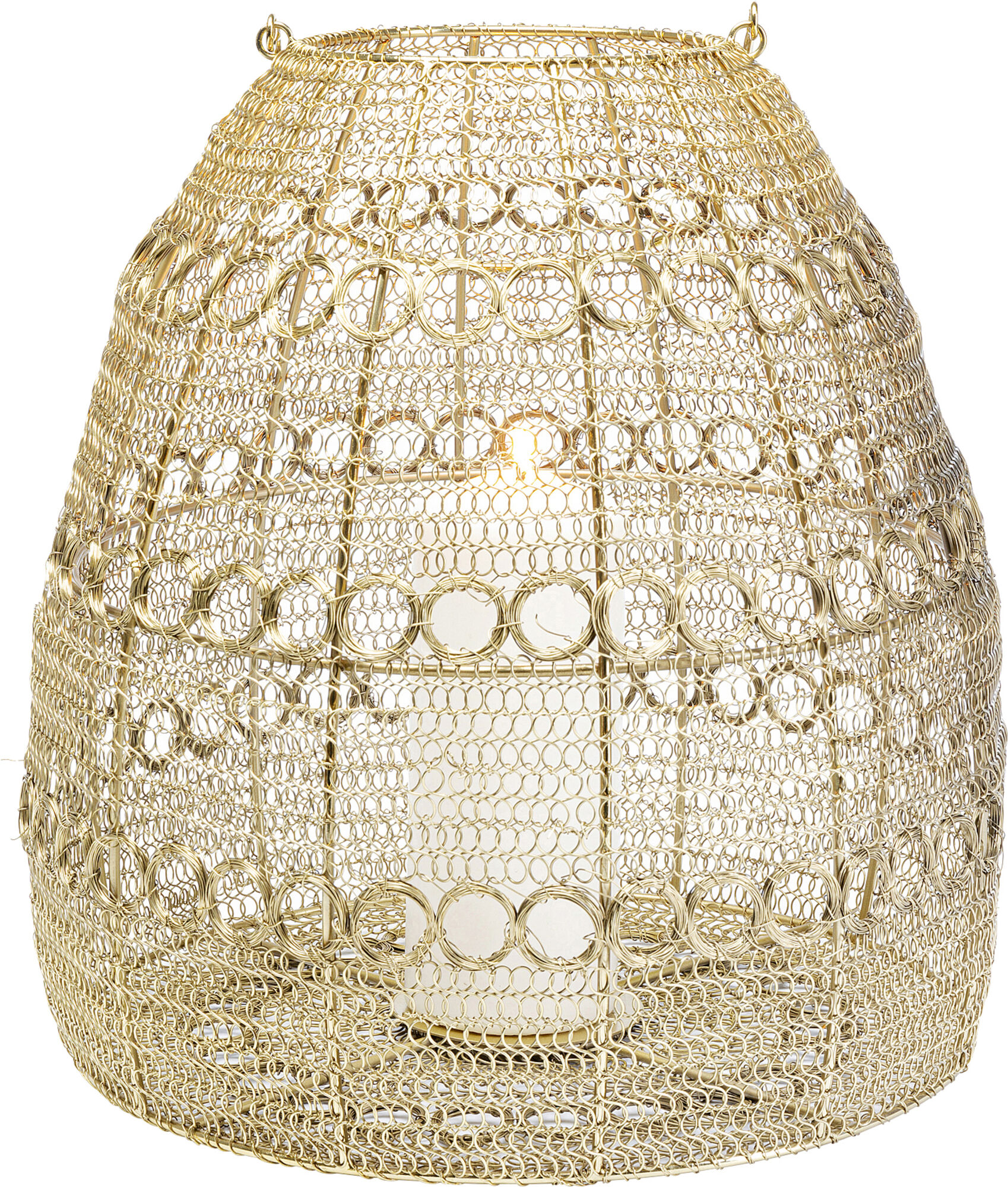 Laterne Hayat Cone Brass 37cm