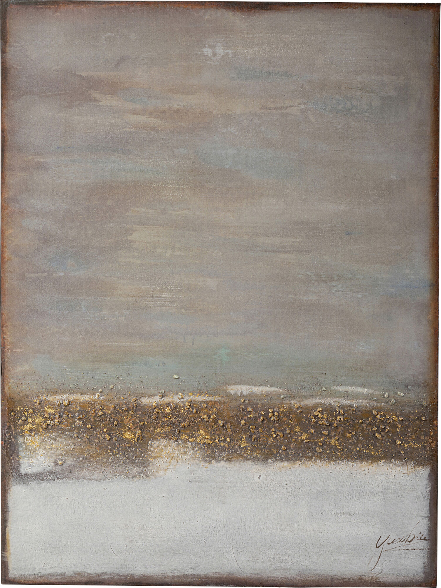 Leinwandbild Abstract Horizon 55x75cm