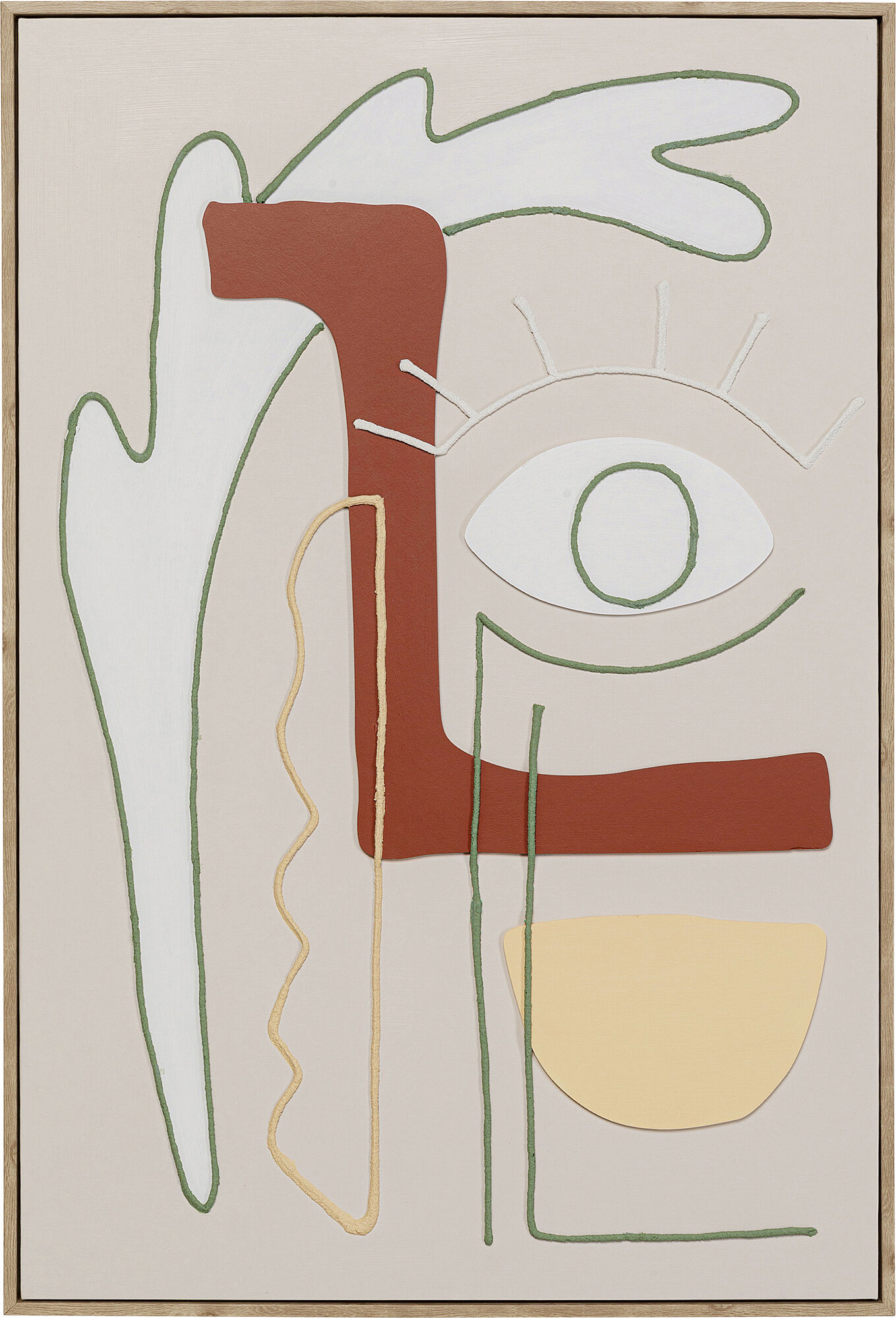 Leinwandbild Art Eye Rechts 60x90cm