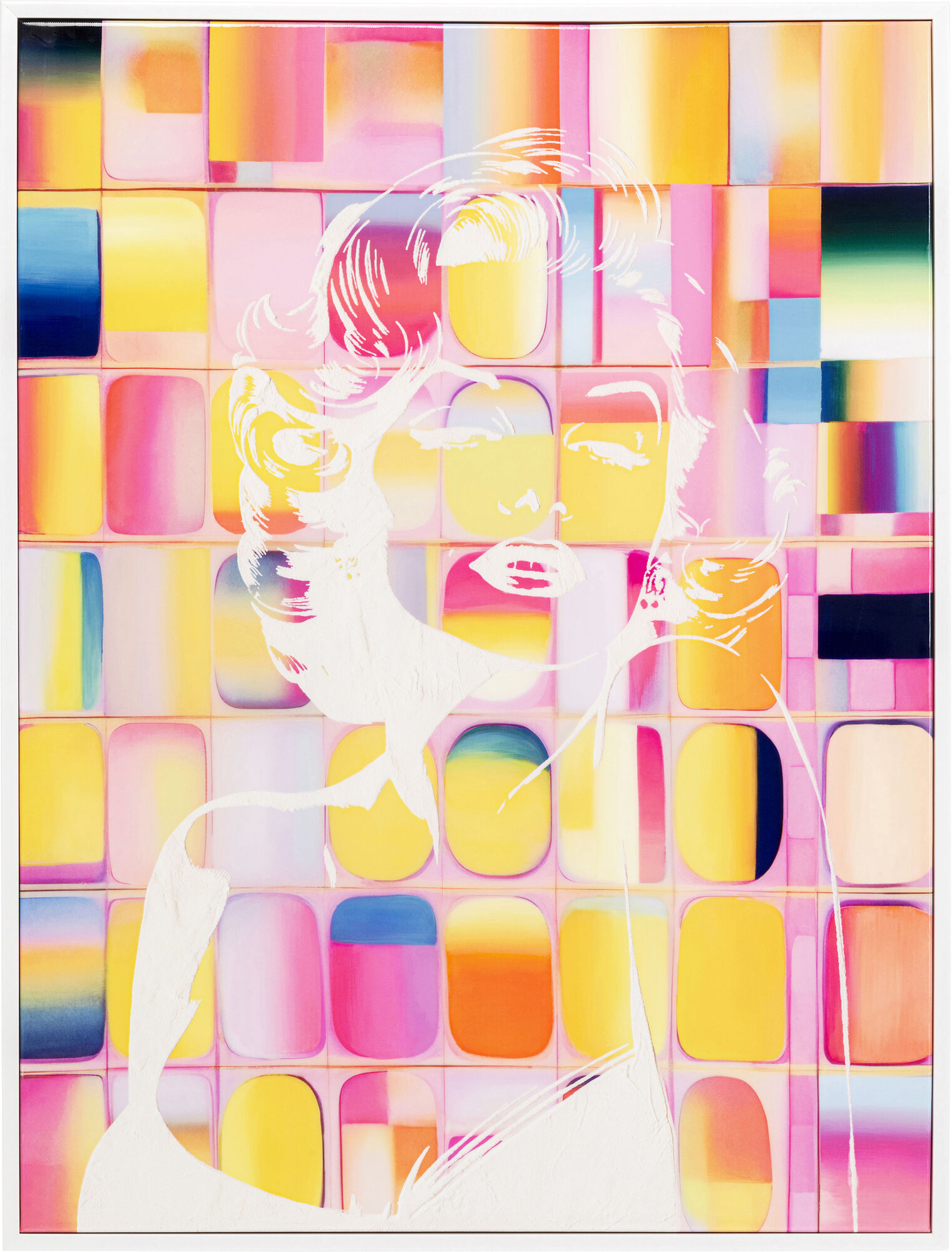 Leinwandbild Diva Pixel 120x90cm