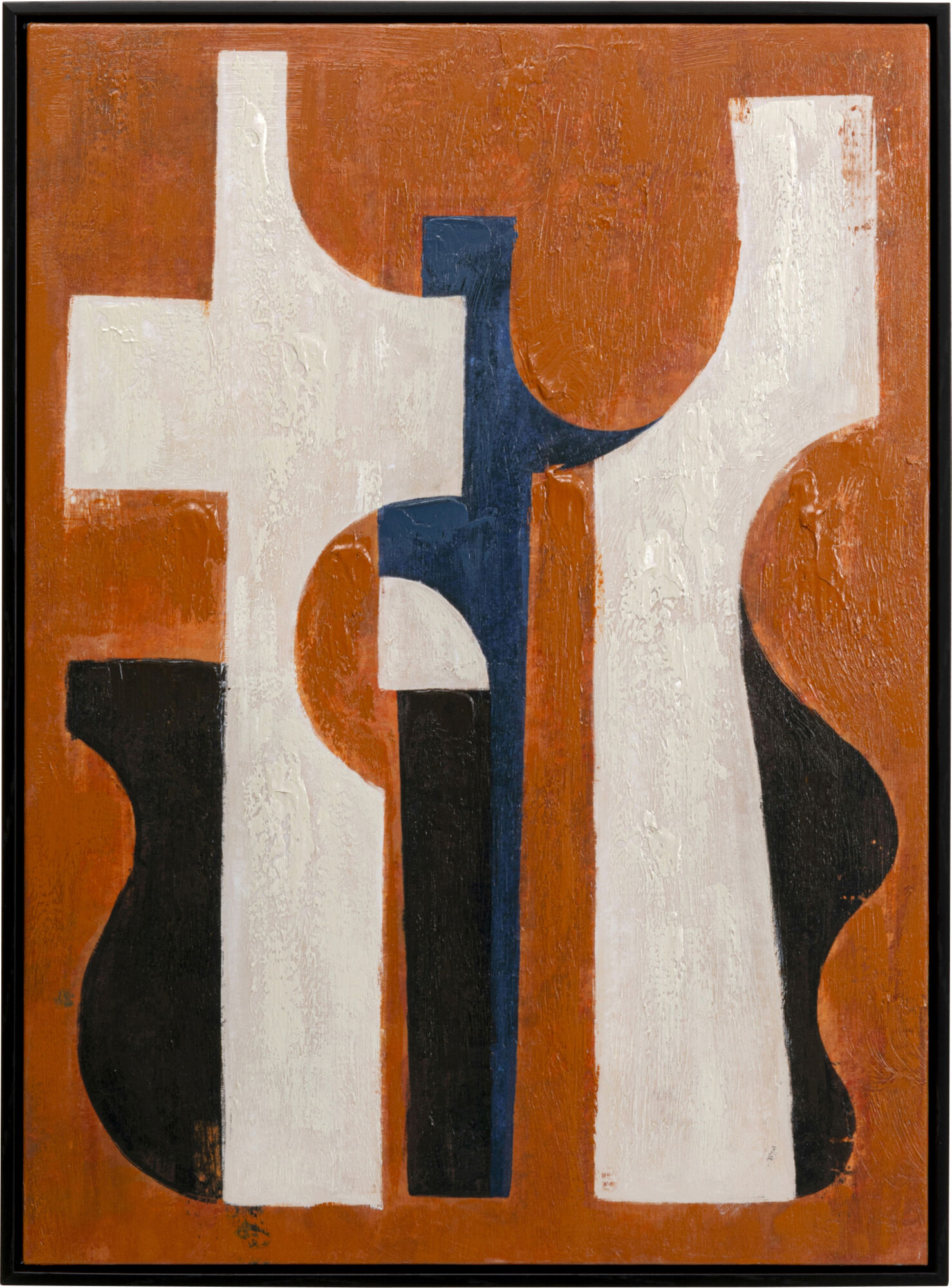 Leinwandbild Pinceau Shape 75x55cm