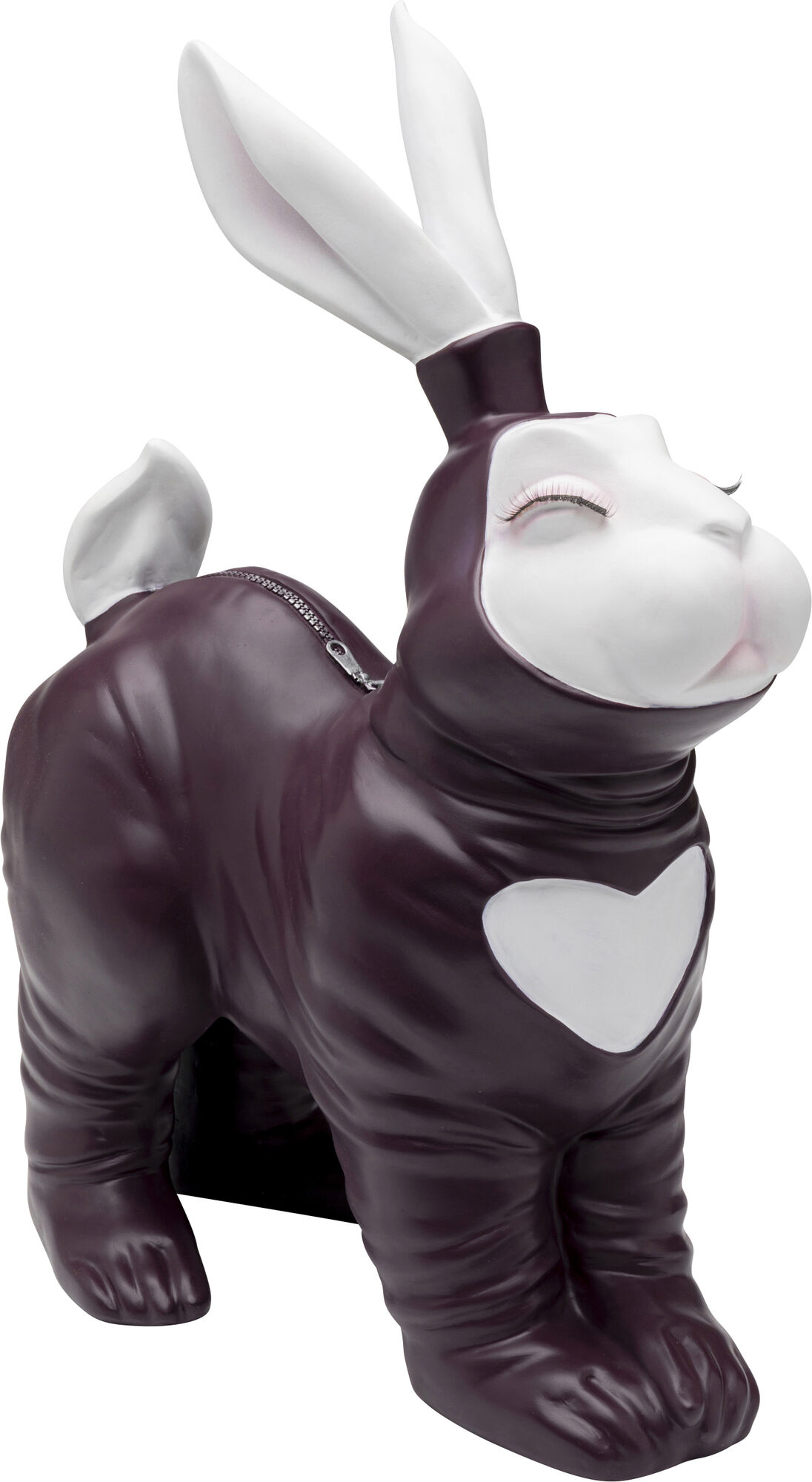 Spardose Fetish Bunny Standing Burgund