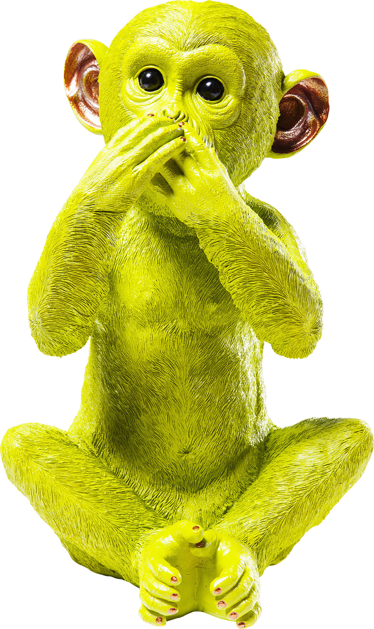 Spardose Monkey Iwazaru Grün