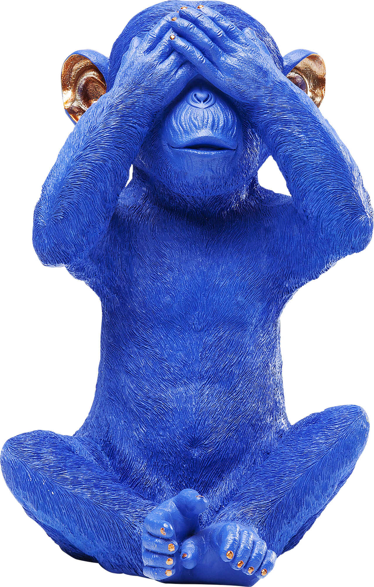 Spardose Monkey Mizaru Blau