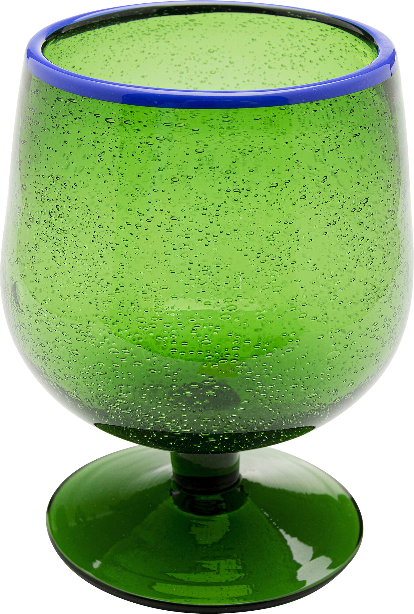 Weinglas Bubbles Grün