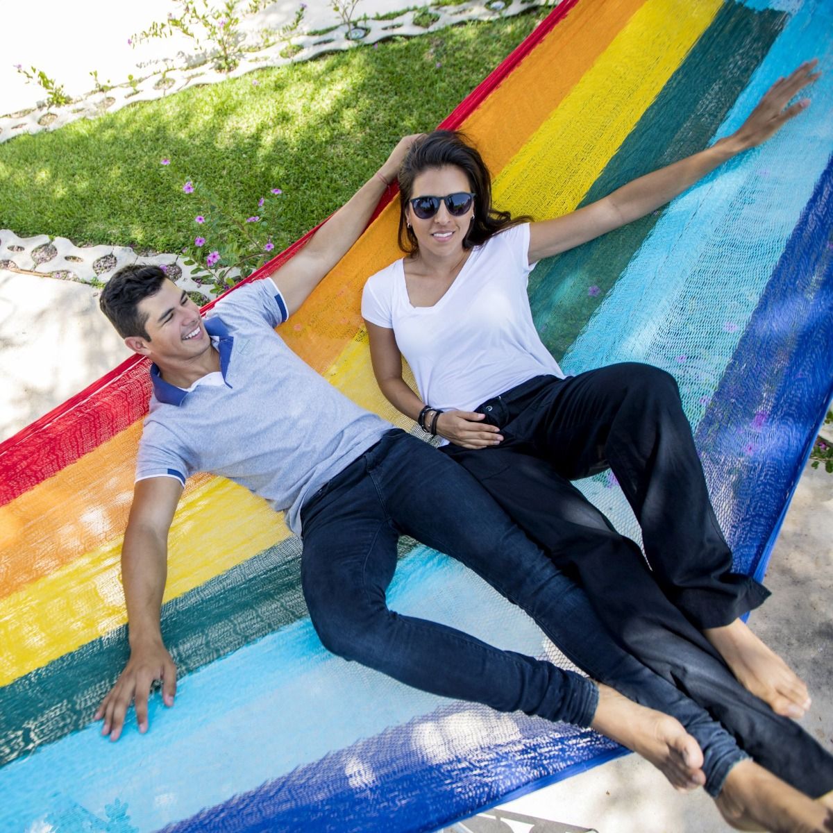 Mexikanische Hängematte Family Paradiso plus