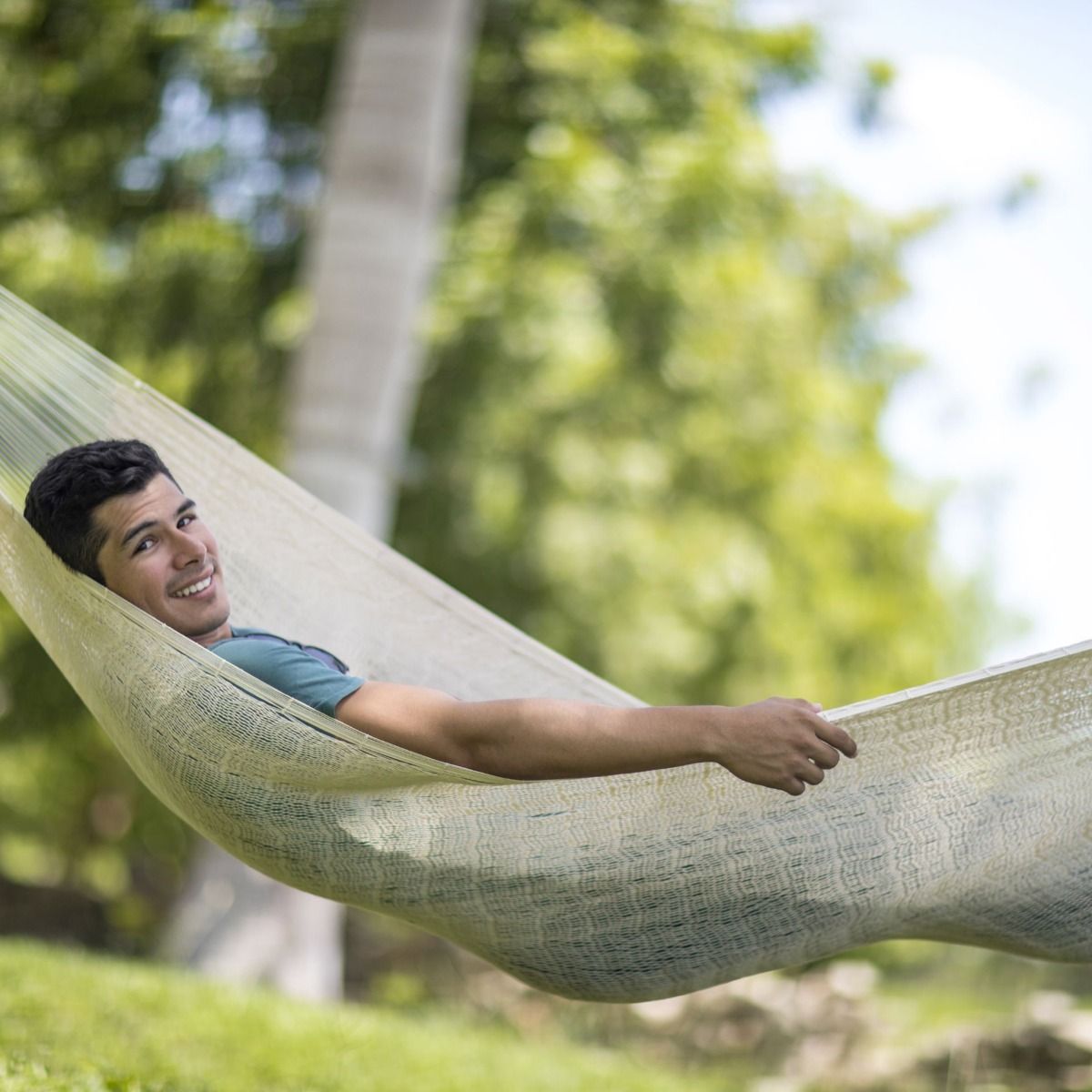 Mexikanische Hängematte Single natur