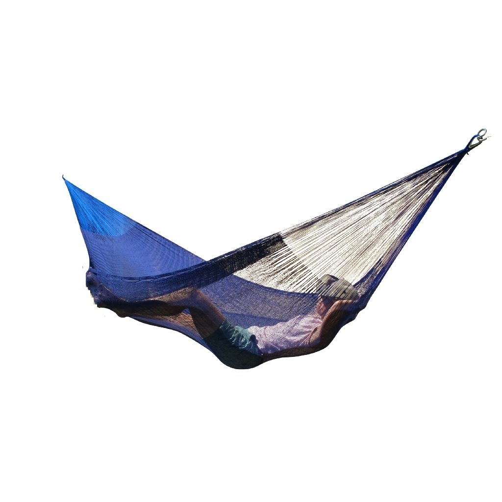 Mexican hammock Family PLUS dark blue