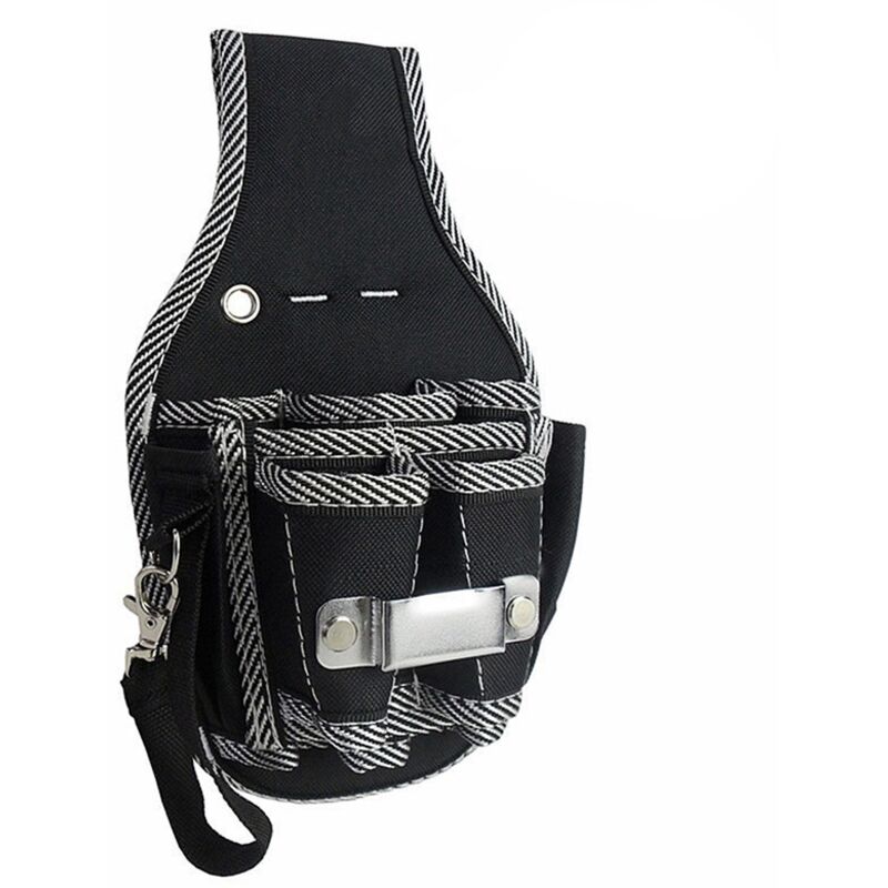 1-in-1-Werkzeugset mit Schraubendreher, Zange, Bohrmaschine und Werkzeugtasche aus 600D Nylon-Twill-Gewebe (1 Stück)