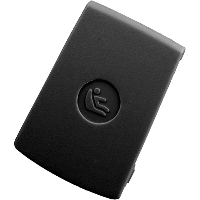 1 Isofix-Abdeckung für BMW 3er, Isofix für BMW X1, für BMW GT320, schwarz, OEM: 52207319686-1