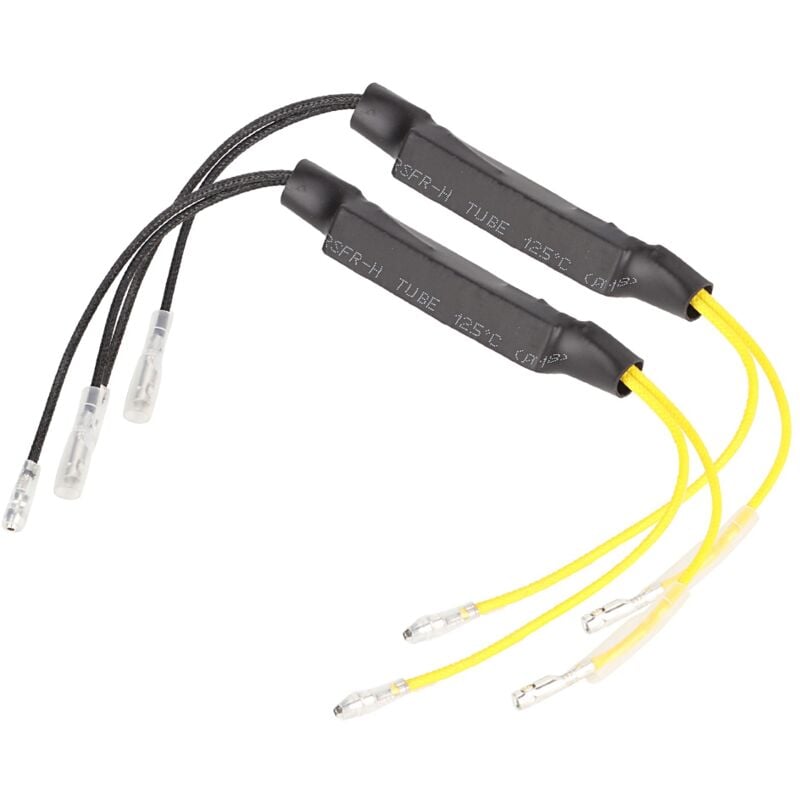 Ej.Life Motorrad Blinker Licht Decoder 1 Paar Motorrad 21W LED Blinker Widerstand Blinker Licht Decoder Ersatz Blinker-Decoder für den