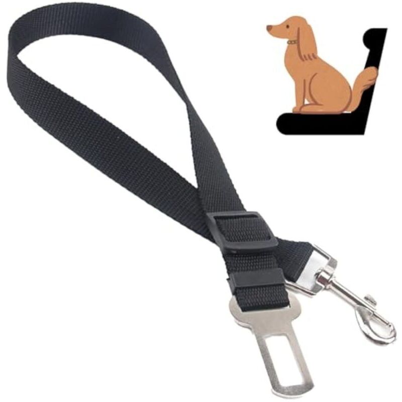 Stück Hunde-Autosicherheitsgurt, Hunde-Autosicherheitsgurt, Hunde-Autozubehör, verstellbare Hunde-Autoleine, Hunde-Autosicherheitsgeschirr, Nein