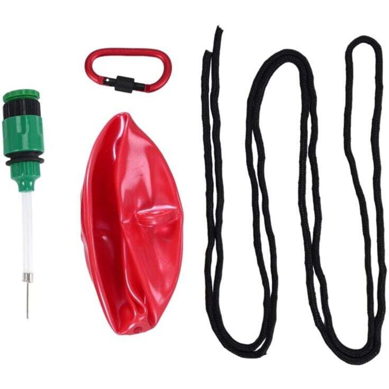 1 schwerer, mit Wasser gefüllter Boxsack mit Injektionshaken, für das Boxen zu Hause (aufgehängt)