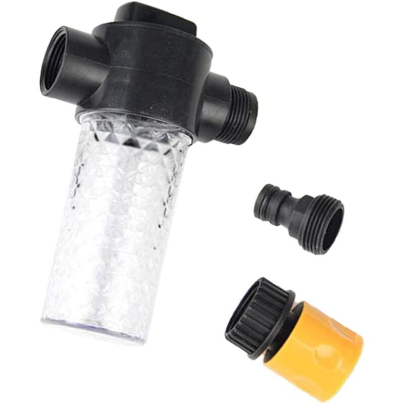 1 Set Hochdruckreiniger-Lanze, Autowasch-Seifen-Set, Hochdruckreiniger-Pistole, Hochdruck-Schneeschaum-Jet-Topf, 6-Punkt-Innendraht-Schnellverbinder